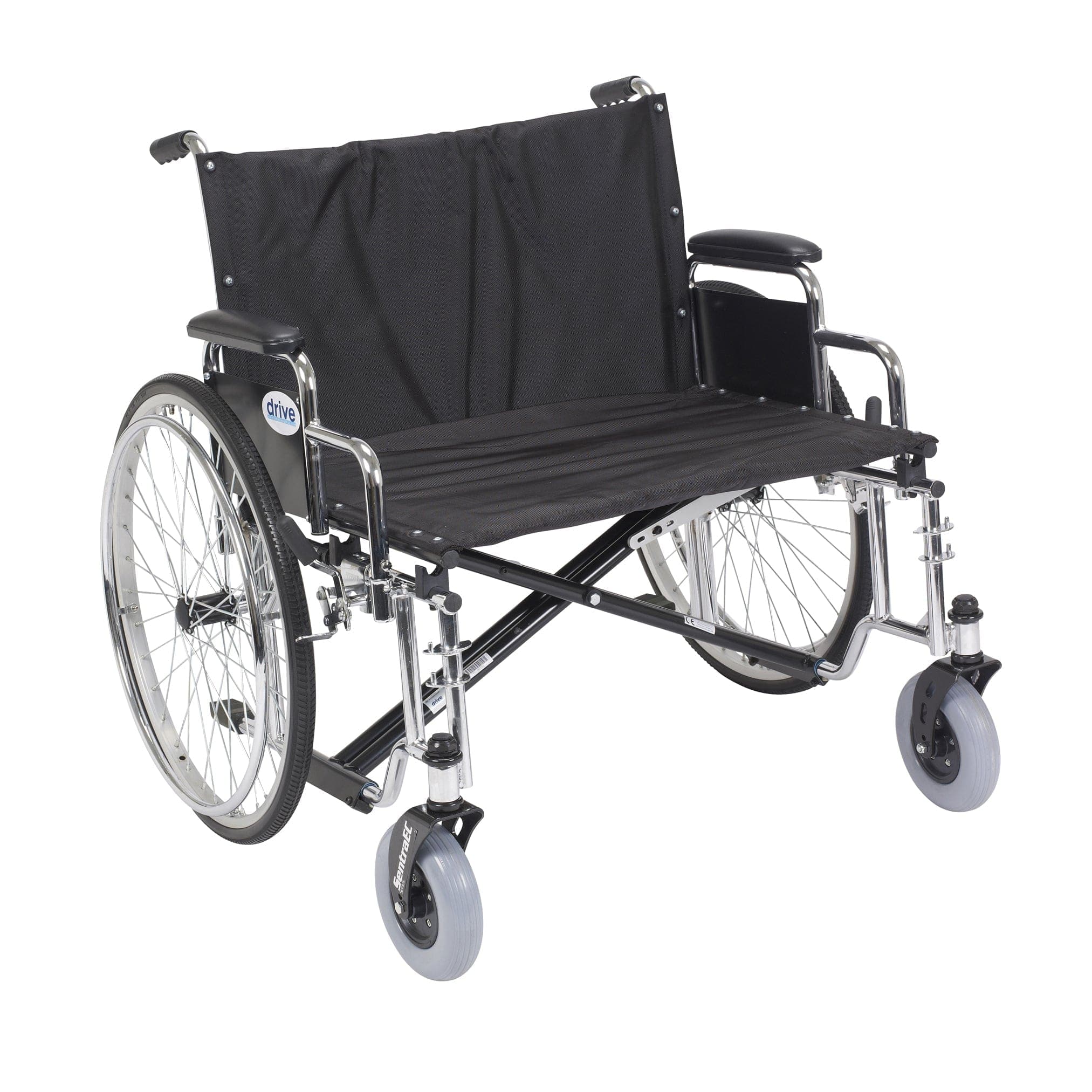 Drive Medical Drive Medical Sentra EC Heavy Duty Extra Wide Wheelchair std28ecdda