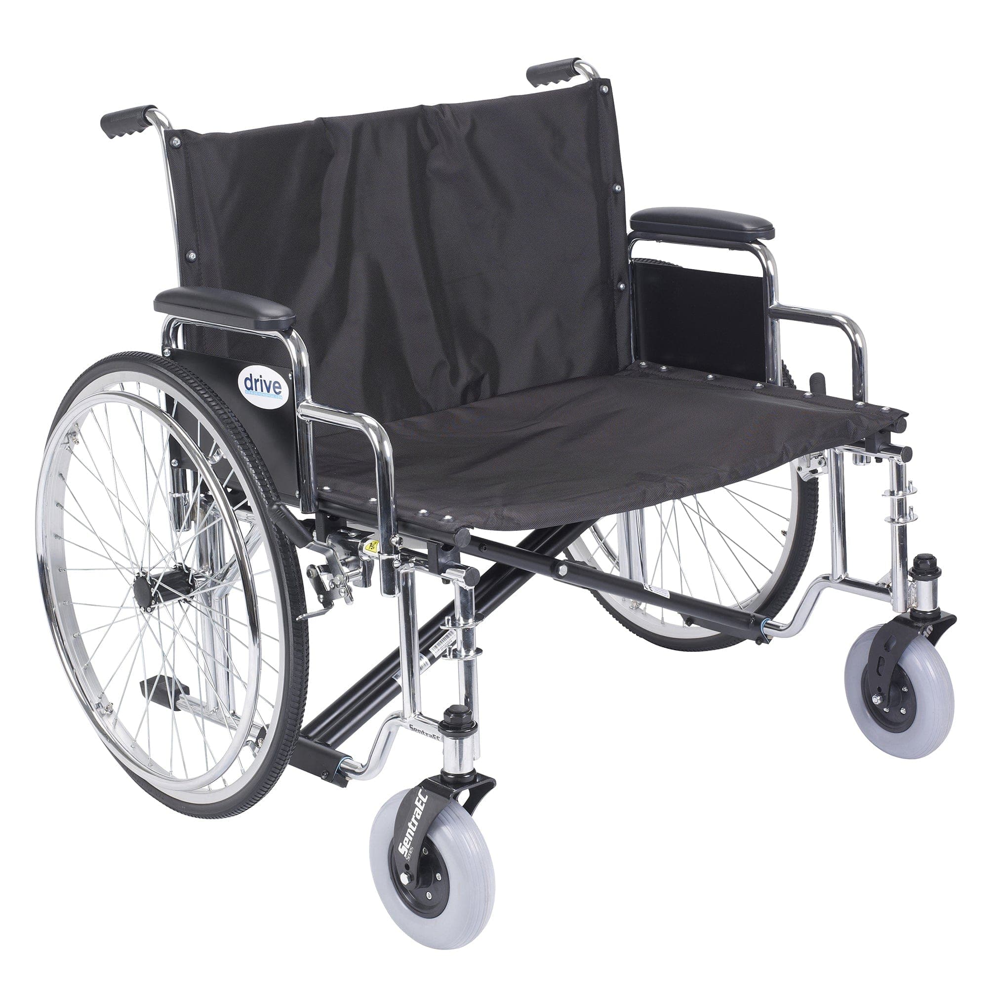 Drive Medical Drive Medical Sentra EC Heavy Duty Extra Wide Wheelchair std30ecdda