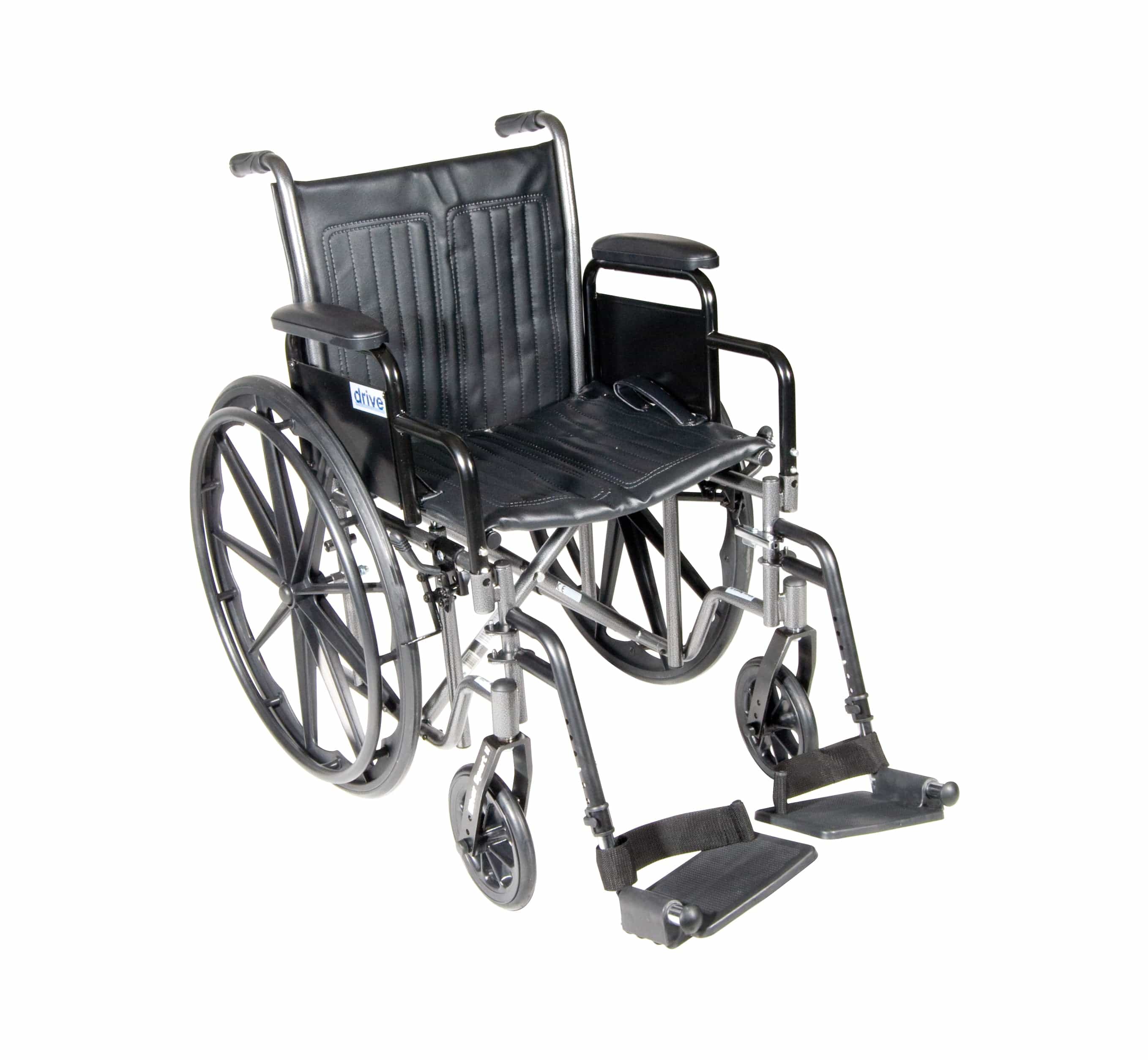 Drive Medical Drive Medical Silver Sport 2 Wheelchair ssp218dda-sf