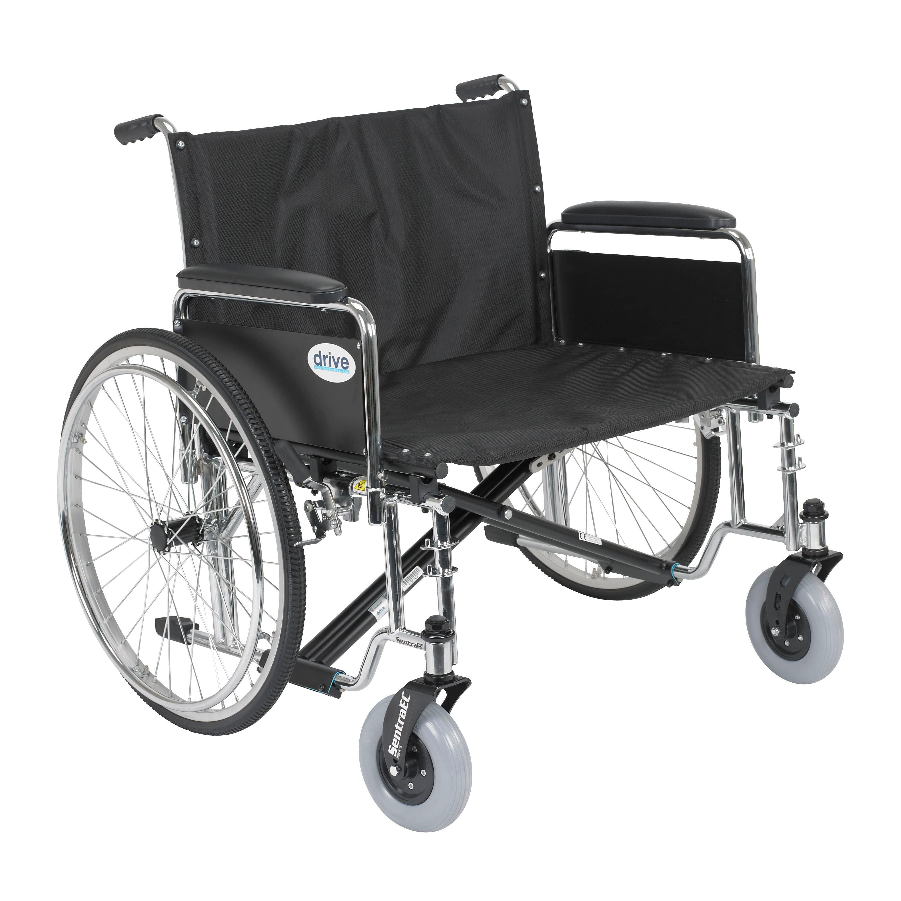 Drive Medical Drive Medical Sentra EC Heavy Duty Extra Wide Wheelchair std30ecdfa