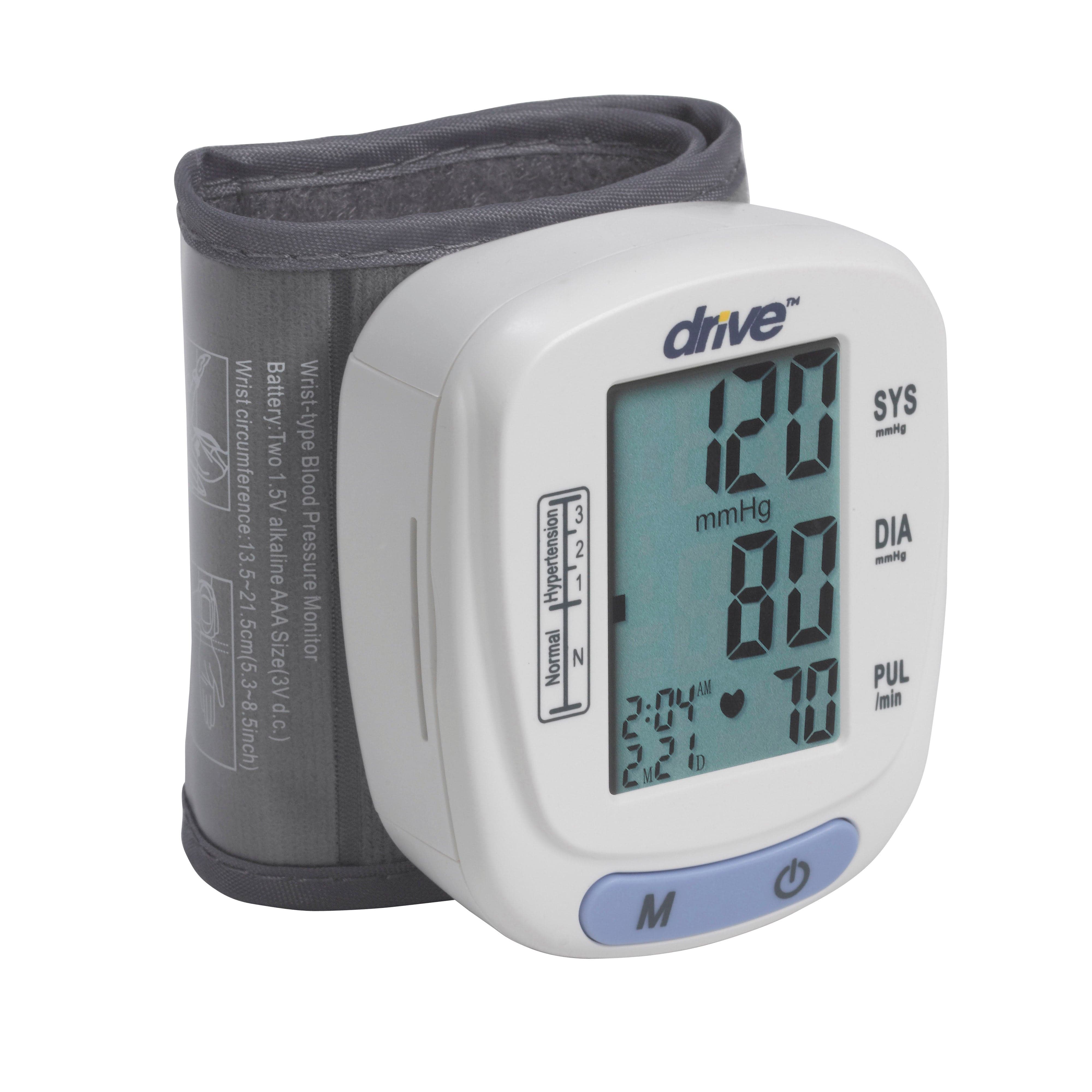 Drive Medical Drive Medical Automatic Blood Pressure Monitor, Wrist Model bp2116