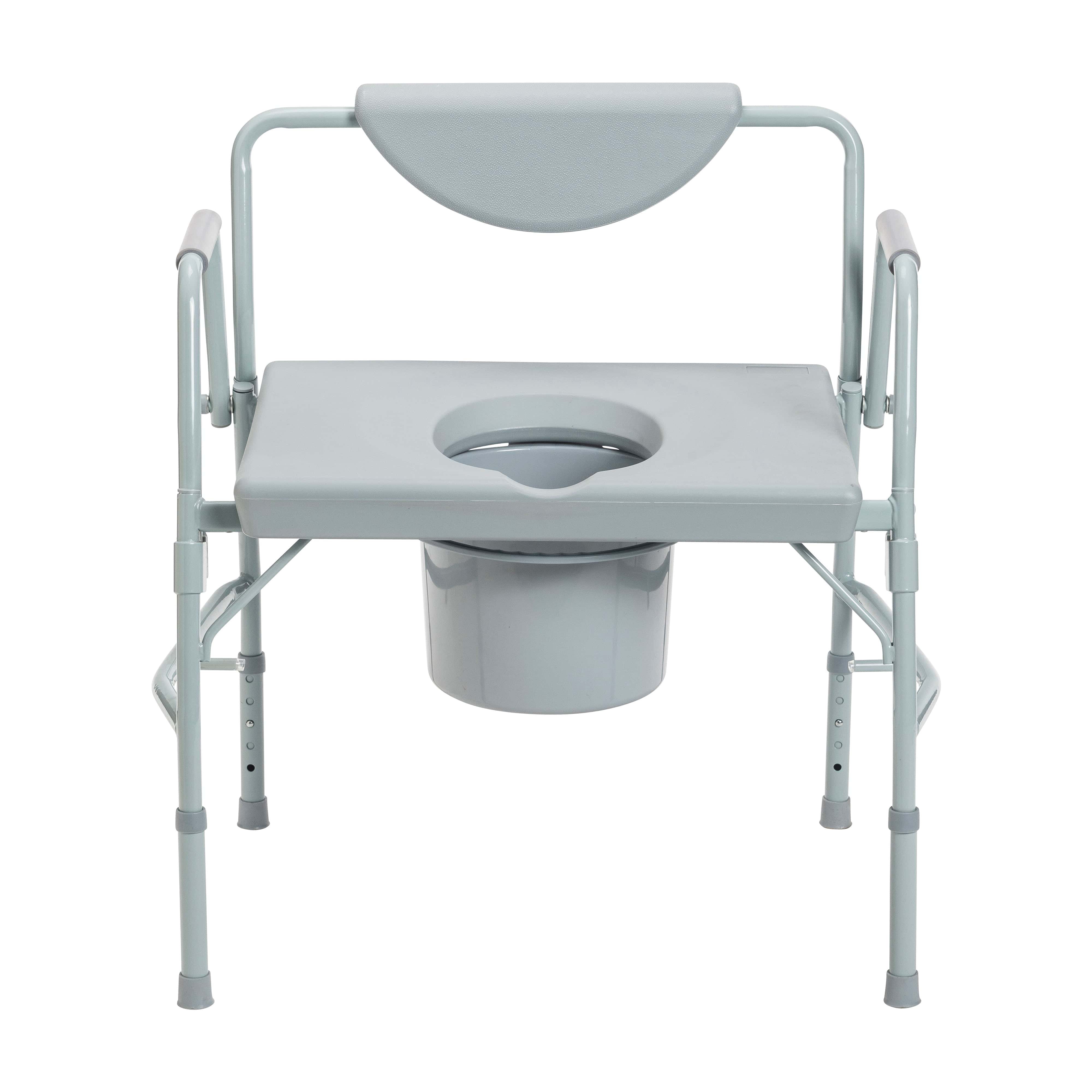 Drive Medical Drive Medical Bariatric Drop Arm Bedside Commode Chair 11135-1