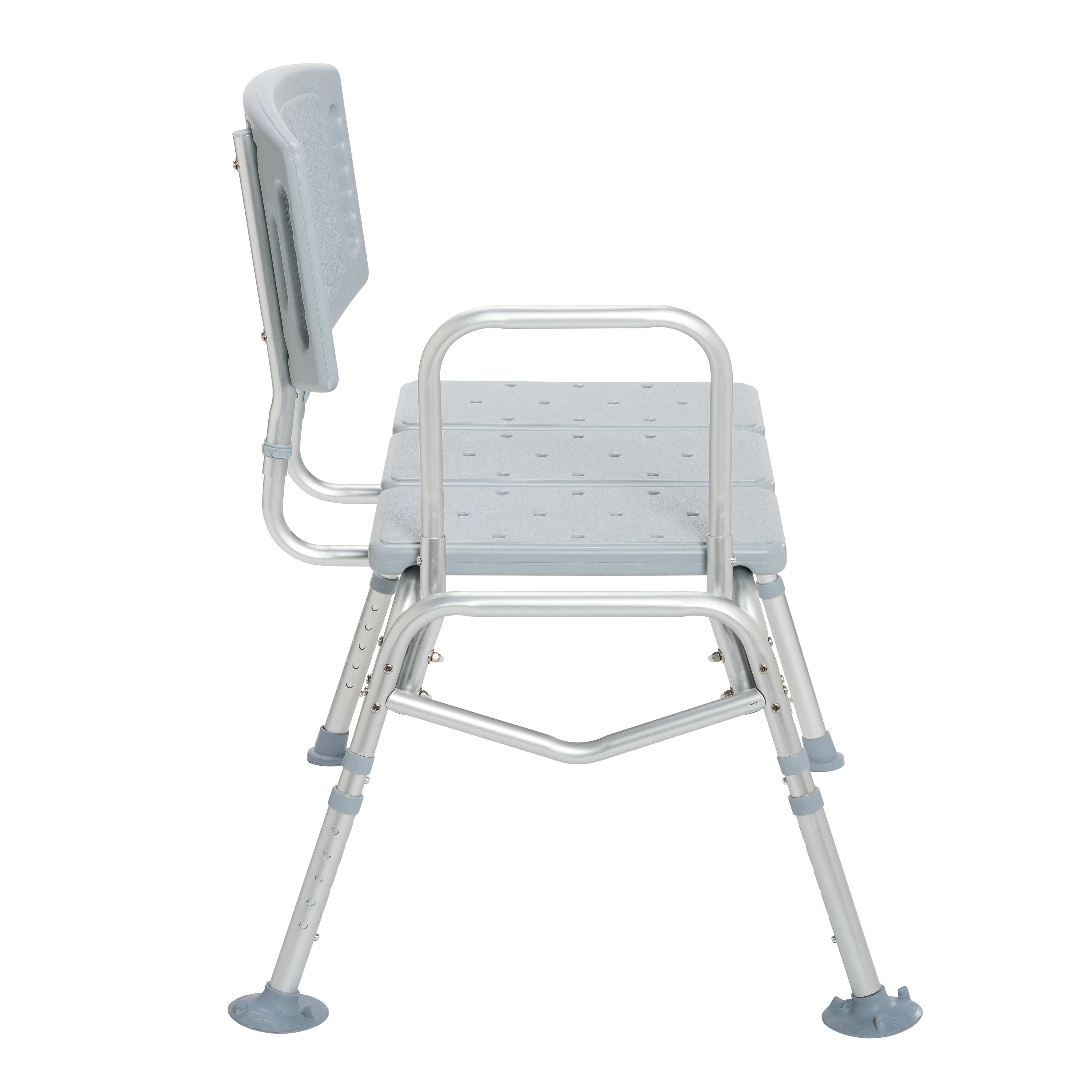 Drive Medical Drive Medical Heavy Duty Bariatric Plastic Seat Transfer Bench 12025kd-1