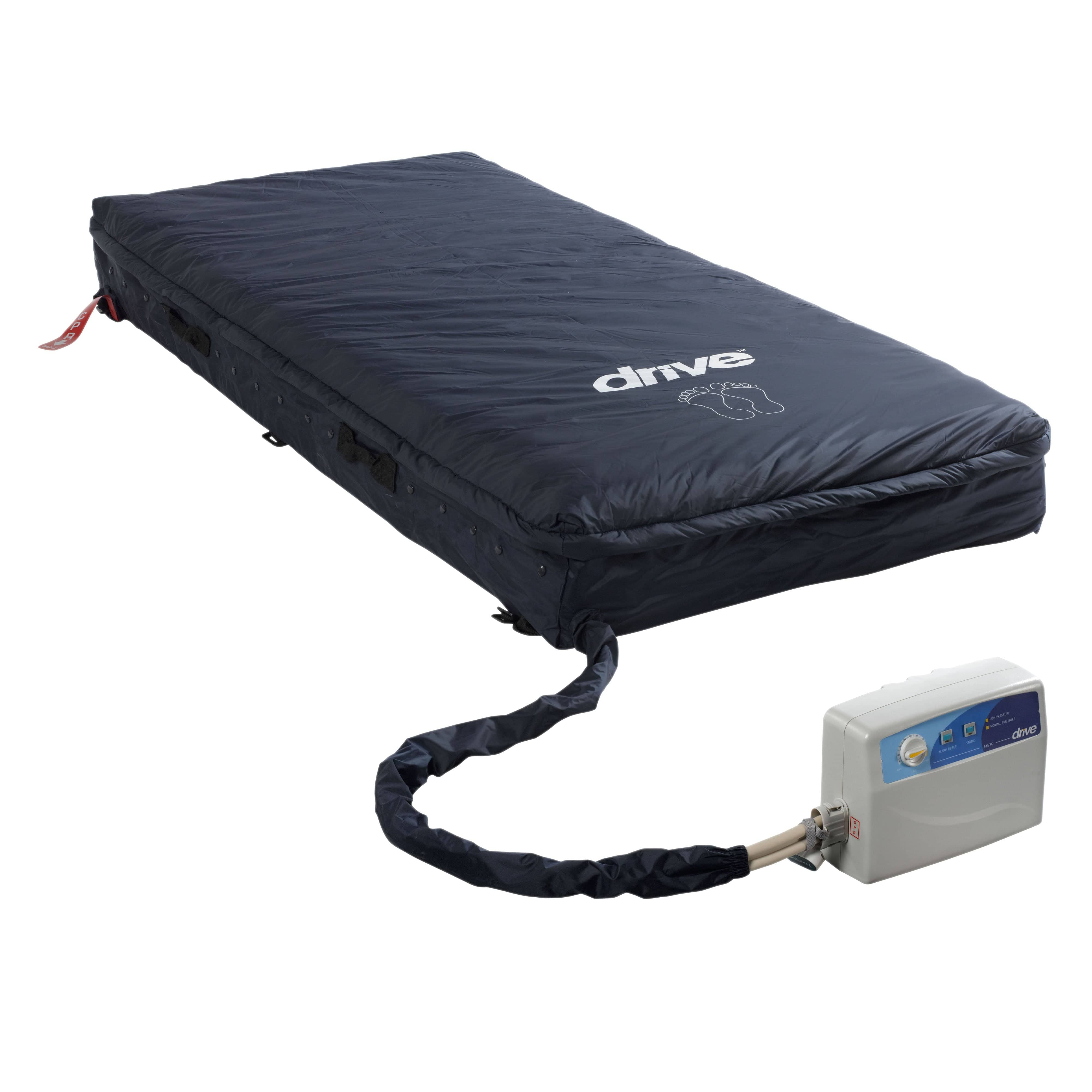 Drive Medical Drive Medical Med-Aire Assure 5" Air with 3" Foam Base Alternating Pressure and Low Air Loss Mattress System 14530