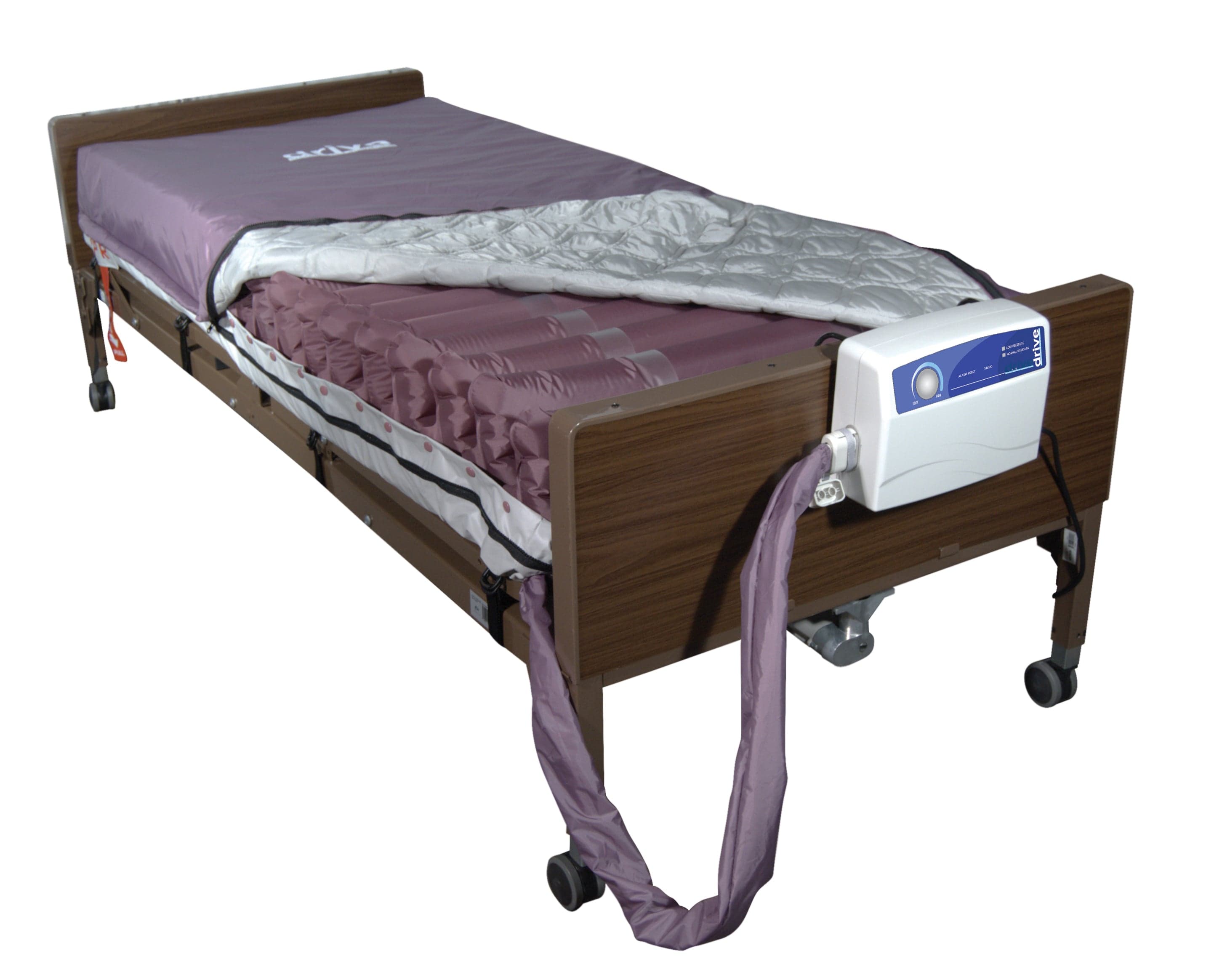 Drive Medical Drive Medical Med Aire Low Air Loss Mattress Replacement System with Alternating Pressure 14027