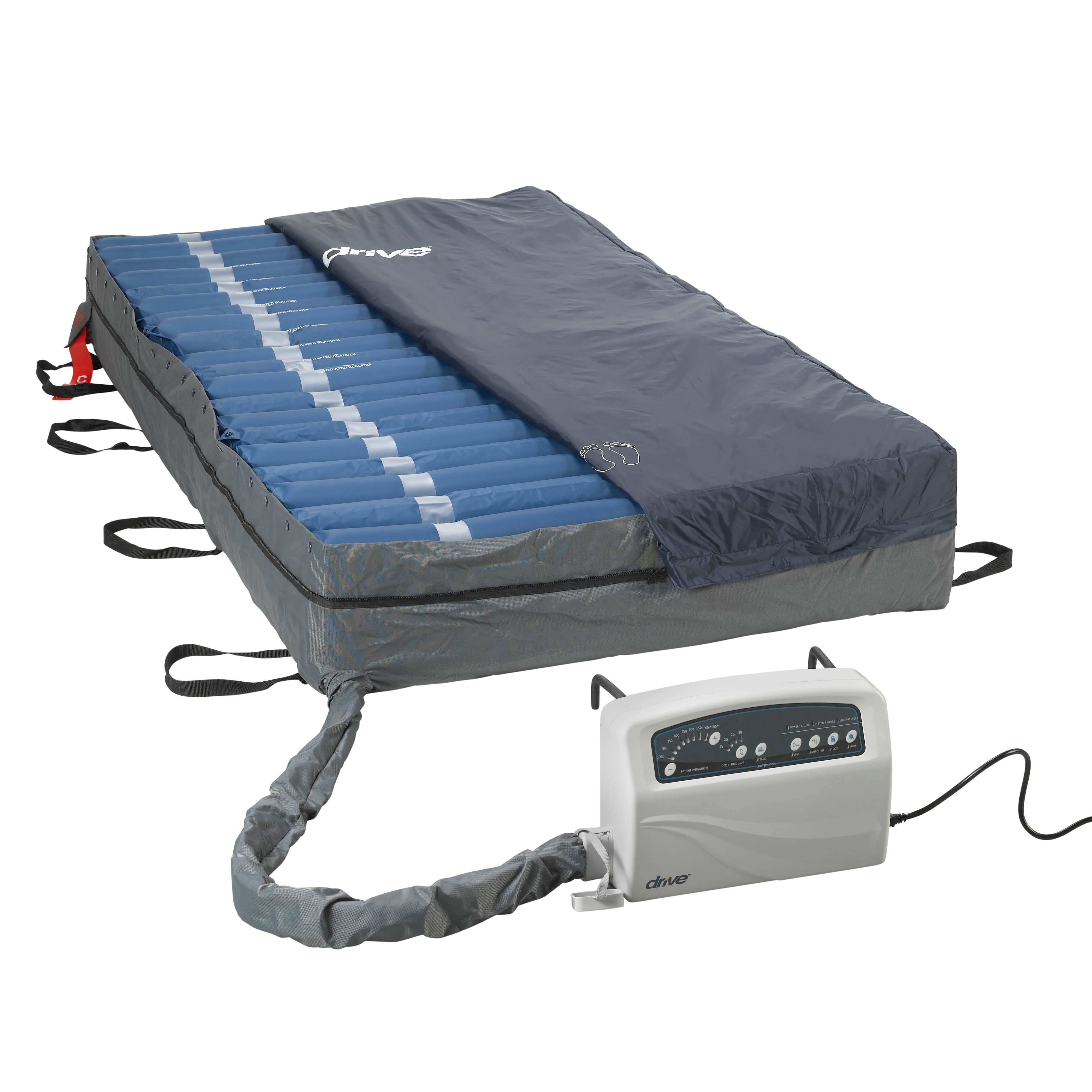 Drive Medical Drive Medical Med Aire Plus Bariatric Heavy Duty Low Air Loss Mattress Replacement System 14060