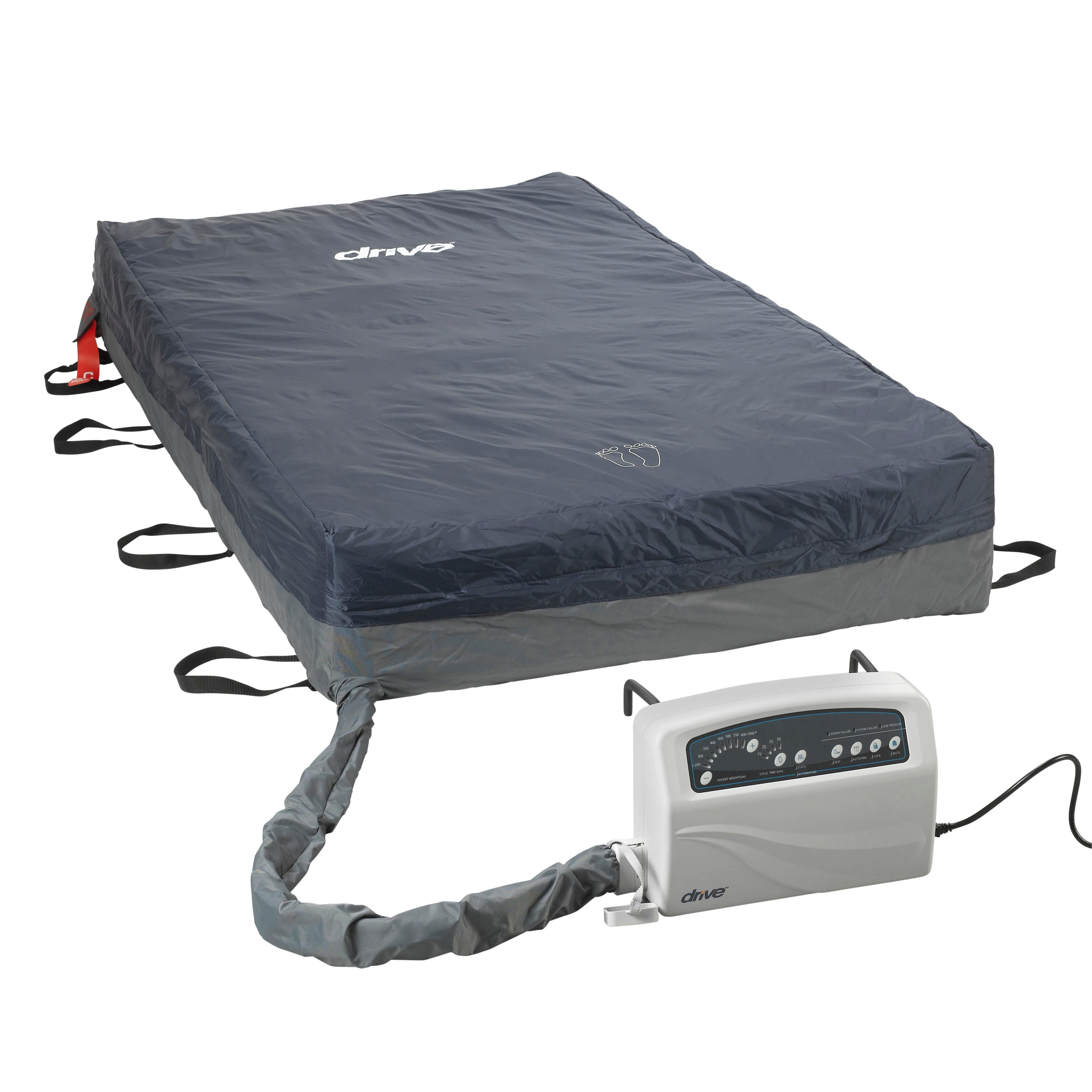 Drive Medical Drive Medical Med Aire Plus Bariatric Heavy Duty Low Air Loss Mattress System 14048