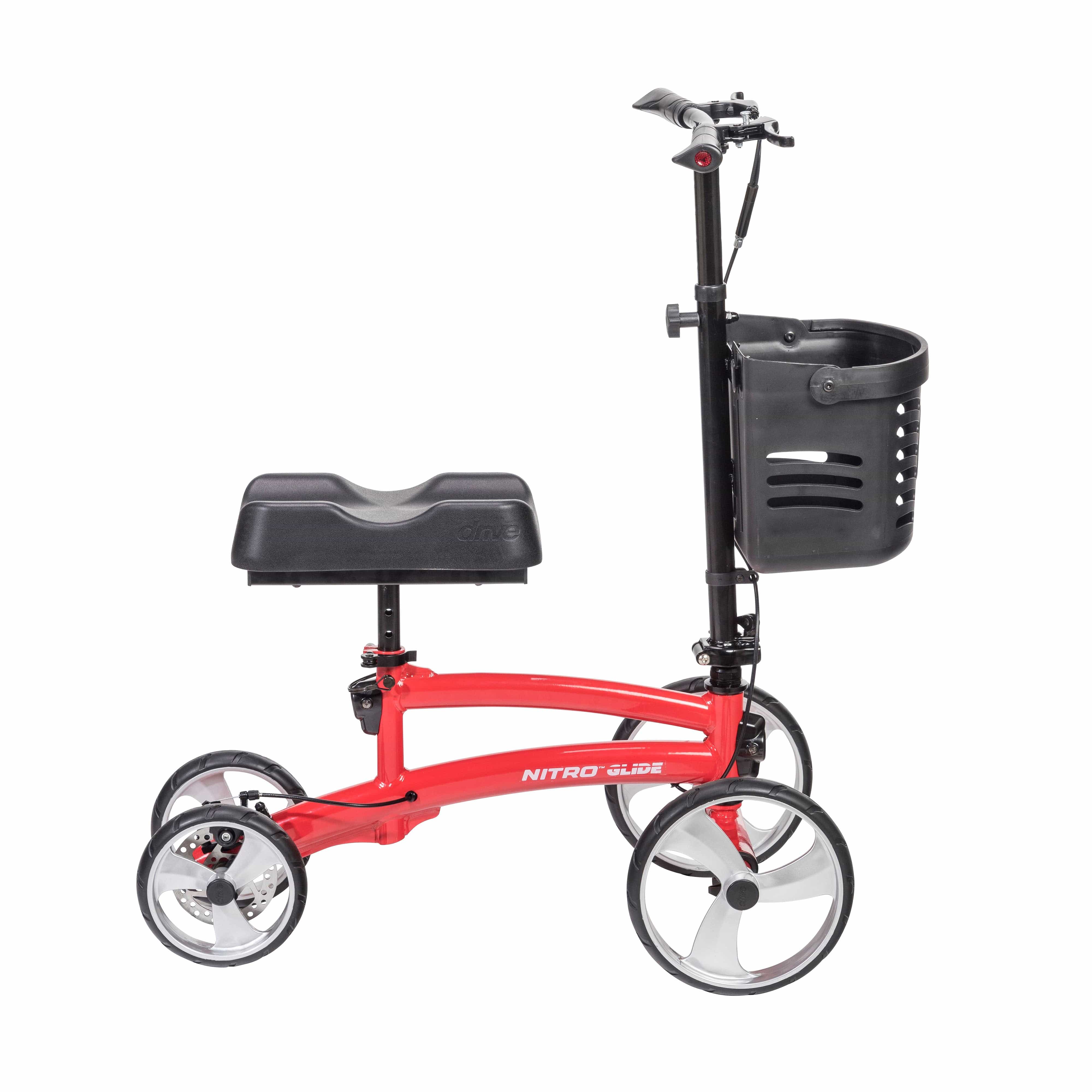 Drive Medical Drive Medical Nitro Glide Knee Walker Knee Scooter Crutch Alternative