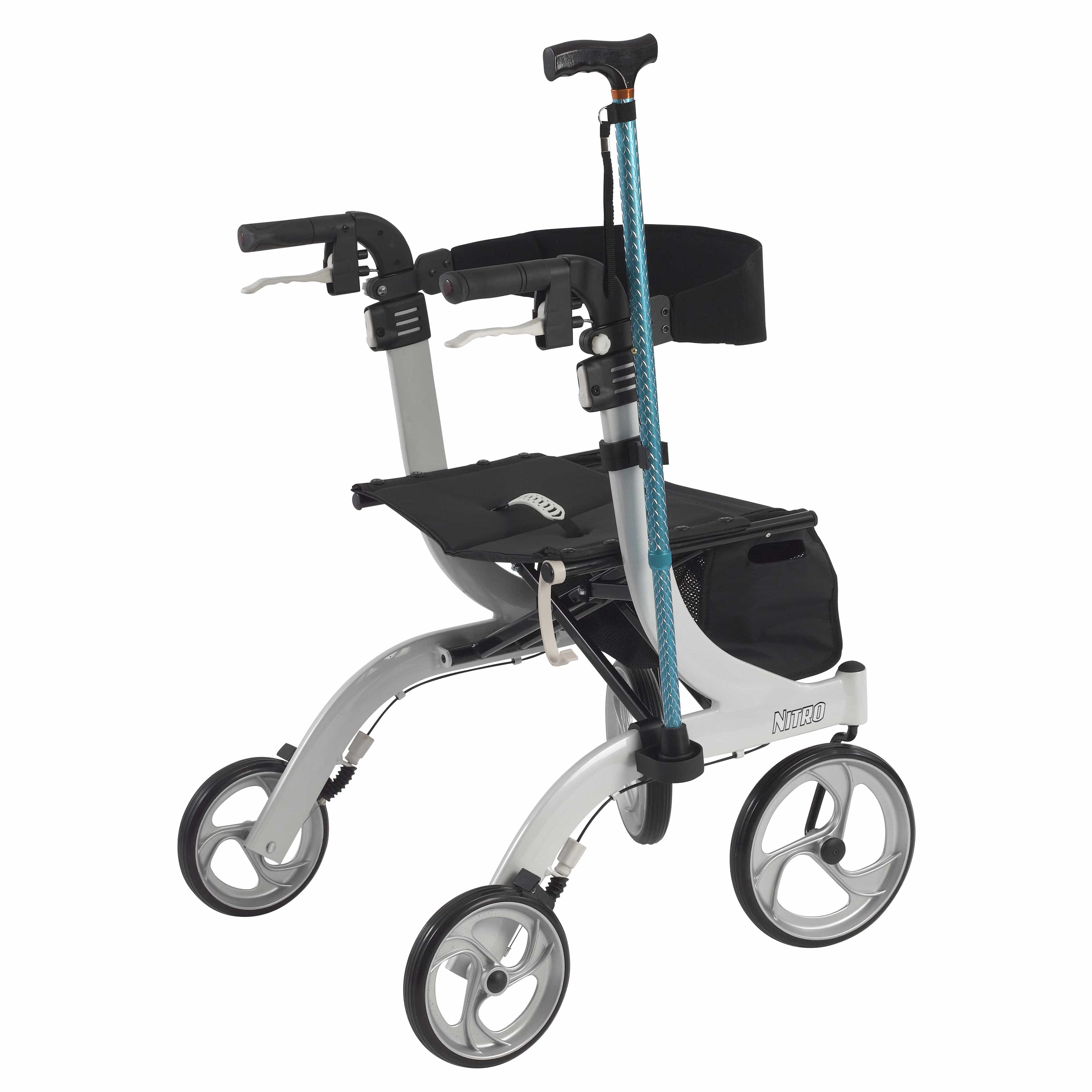 Drive Medical Drive Medical Nitro Rollator Rolling Walker Cane Holder 892