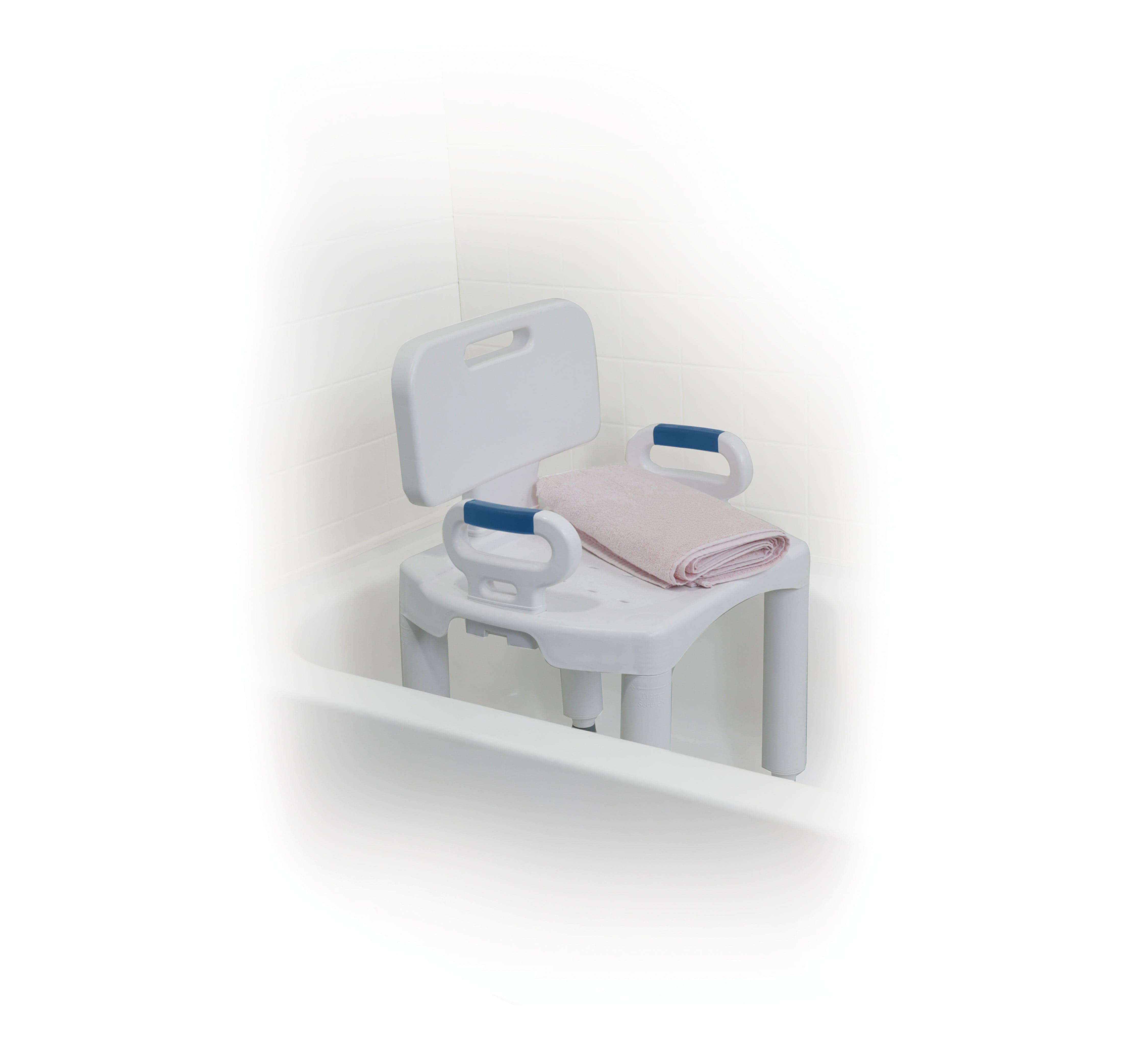 Drive Medical Drive Medical Premium Series Shower Chair with Back and Arms rtl12505