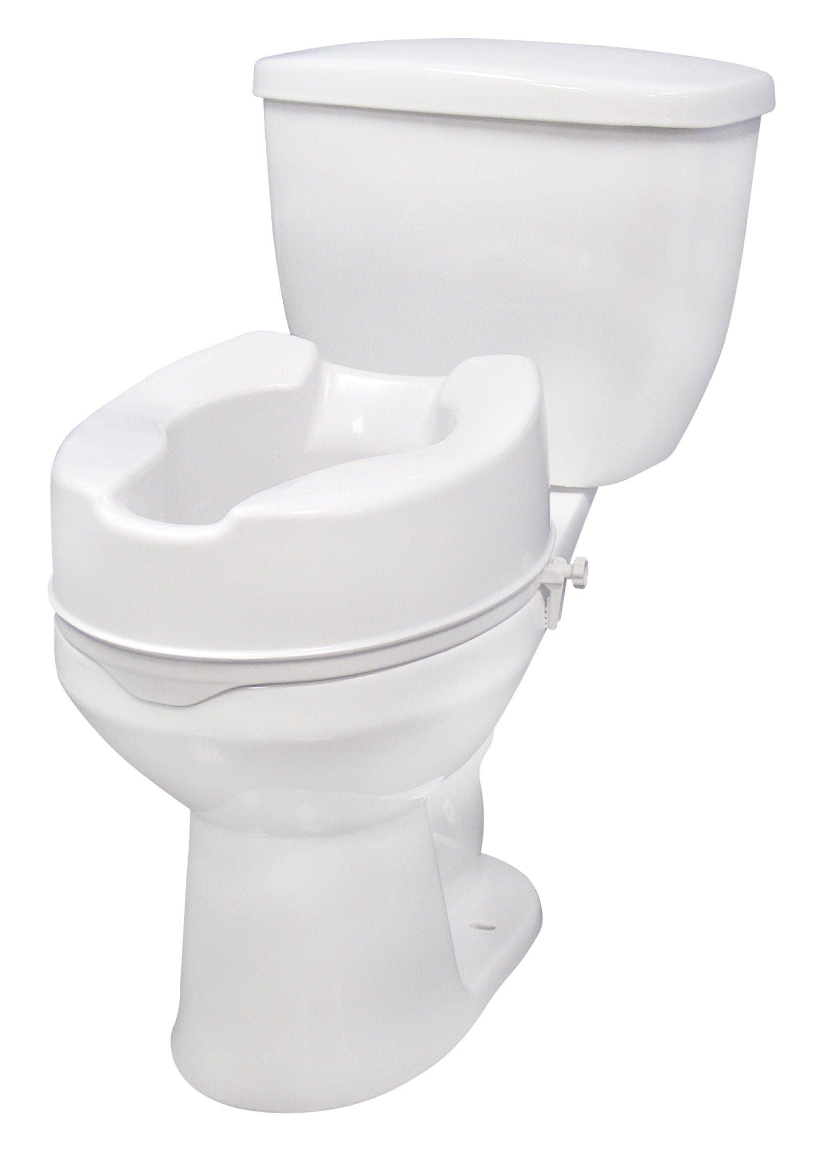 Drive Medical Drive Medical Raised Toilet Seat with Lock, Standard Seat