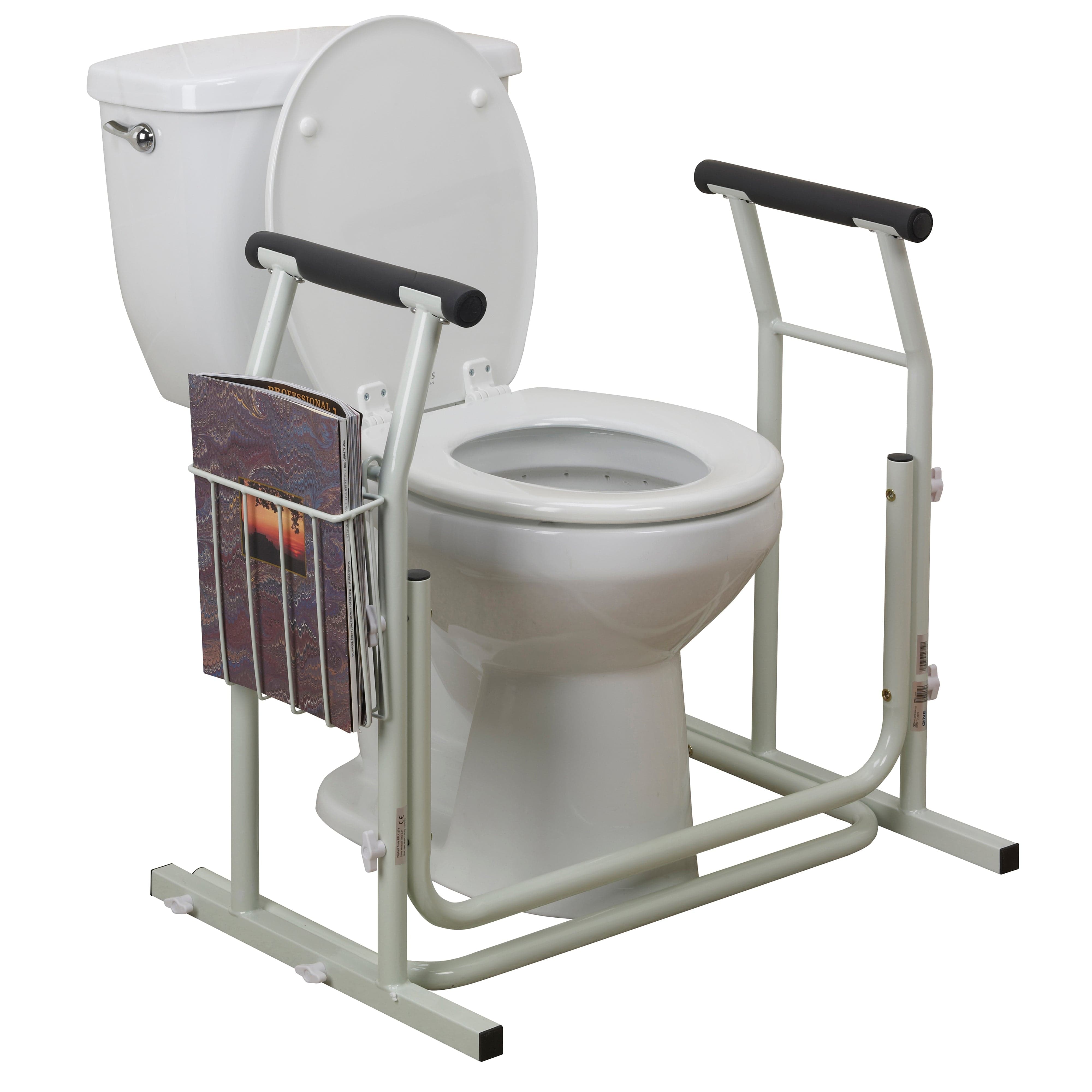 Drive Medical Drive Medical Stand Alone Toilet Safety Rail rtl12079