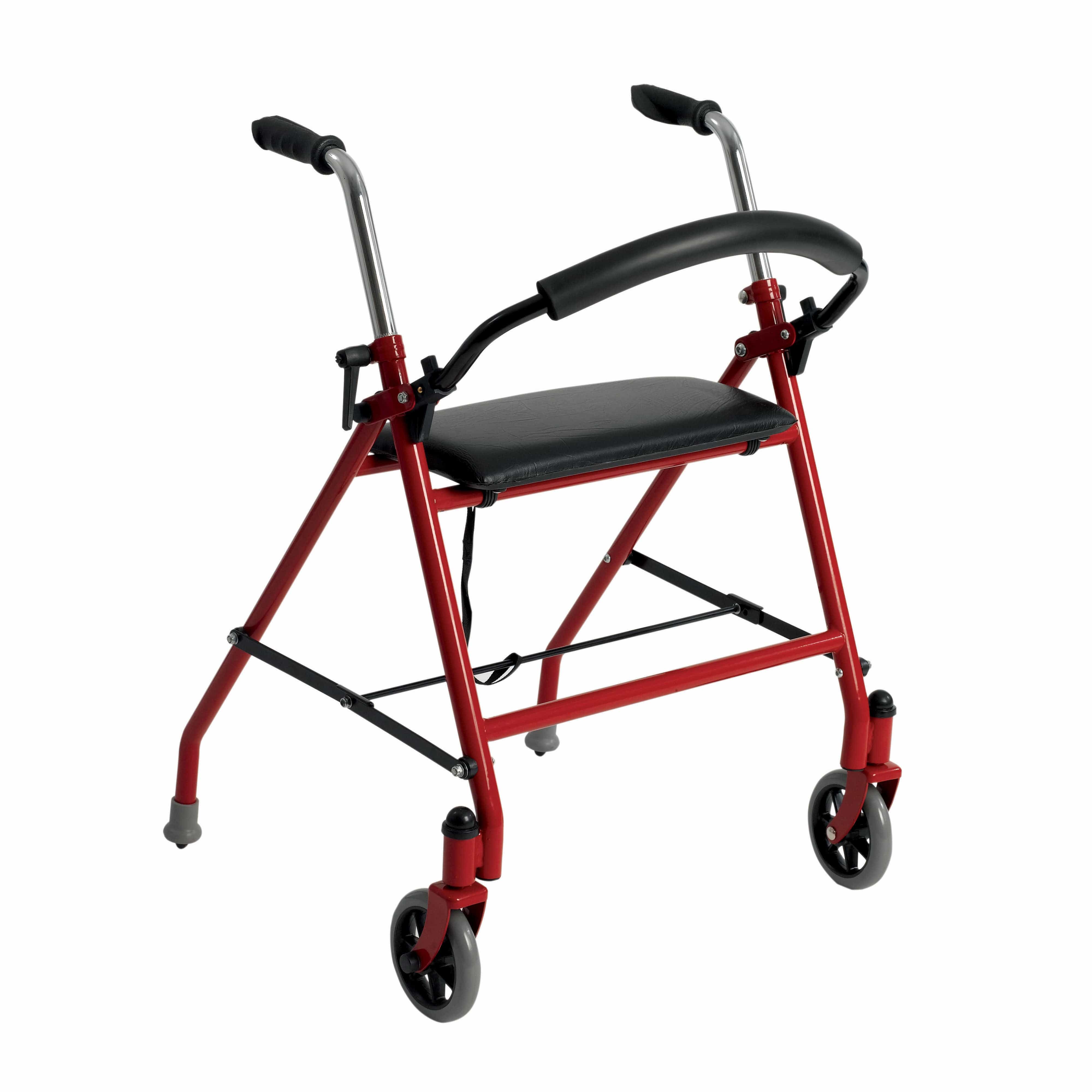 Drive Medical Drive Medical Two Wheeled Walker with Seat 1239rd