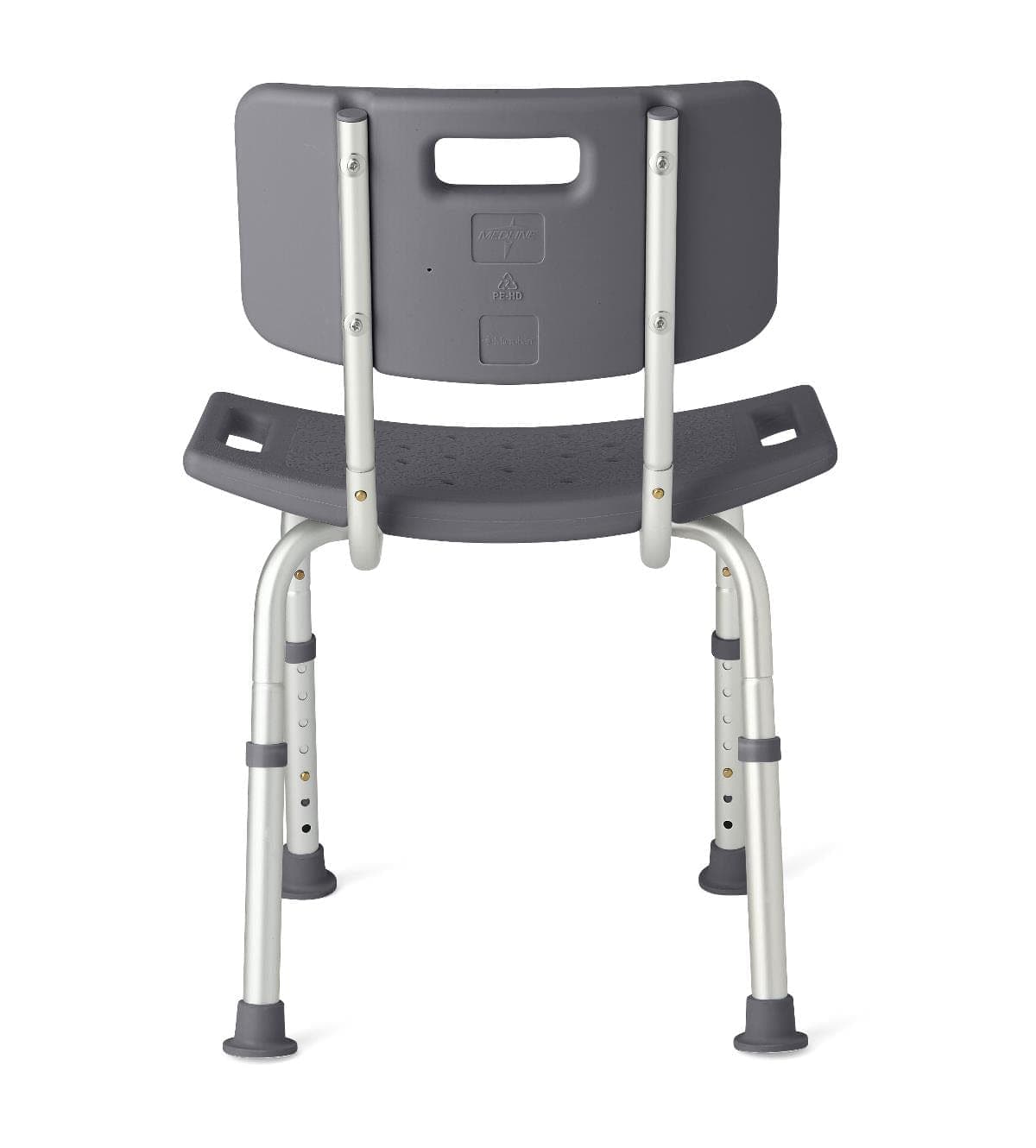 Medline Medline Shower Chairs with Backs and Microban MDS89745KDMBG