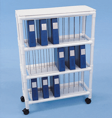 Healthline Healthline Binder Cart (30 binders) [BC30C3] binder-cart-30-binders-bc30c3
