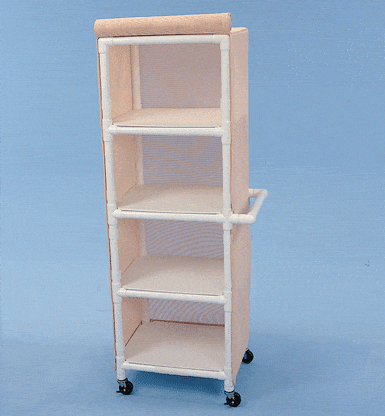 Healthline Healthline Four Shelf Cart, 24″ x 20″ Shelves four-shelf-cart-24-x-20-shelves