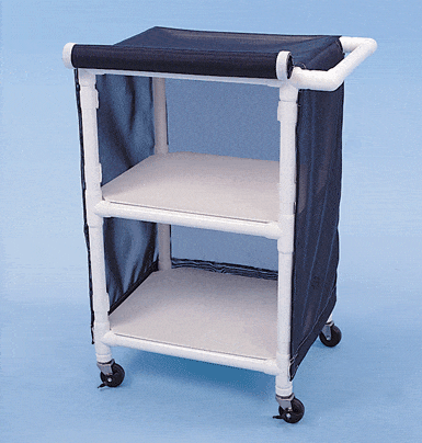 Healthline Healthline Two Shelf Cart, 24″ x 20″ Shelves two-shelf-cart-24-x-20-shelves