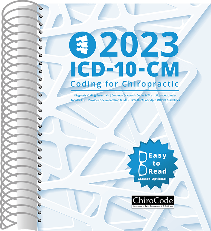 innoviHealth Systems innoviHealth Systems Chirocode ICD-10 for 2023 CC2023ICD10
