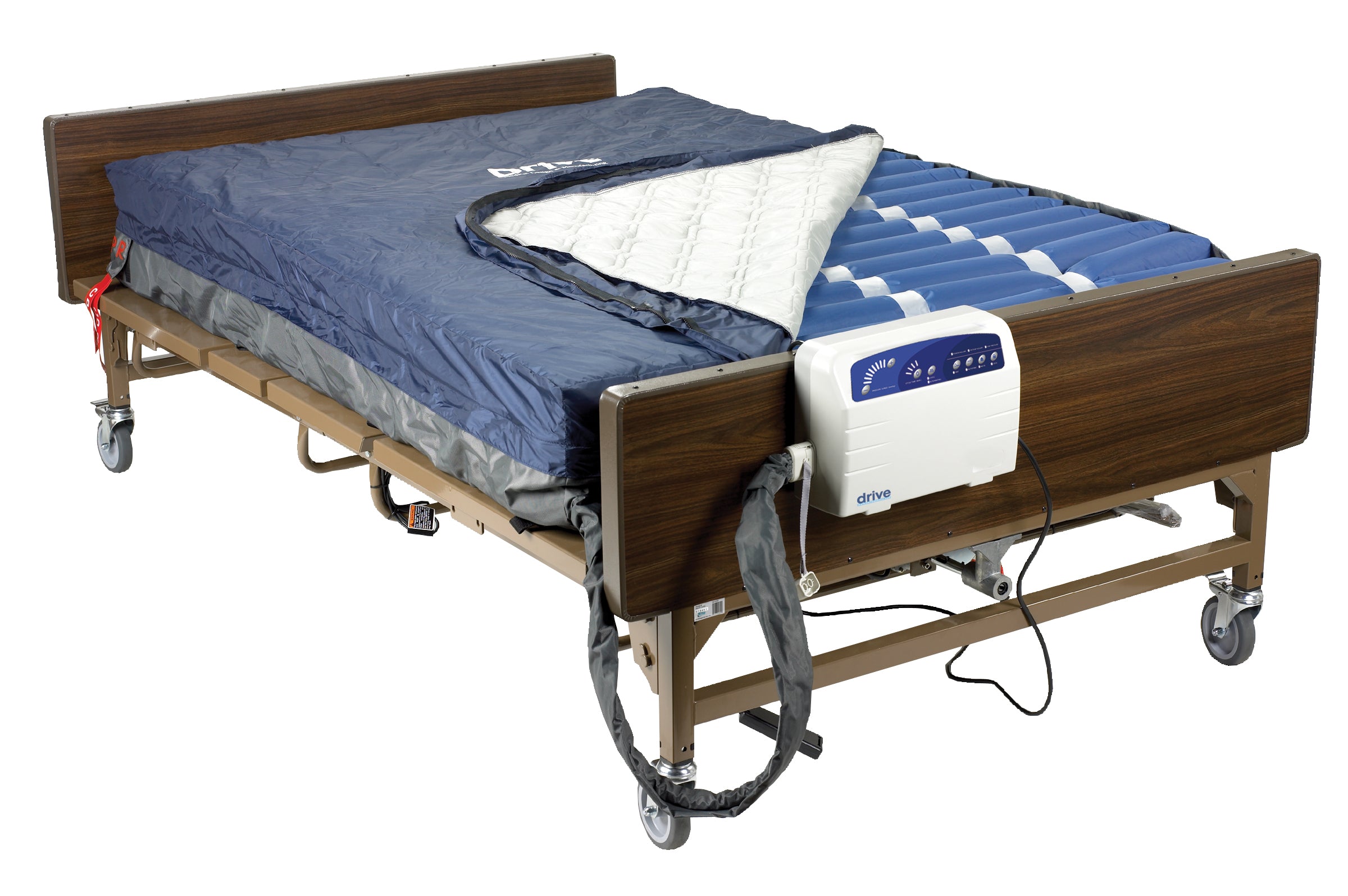 Drive Medical Med Aire Plus Bariatric Heavy Duty Low Air Loss Mattress Replacement System