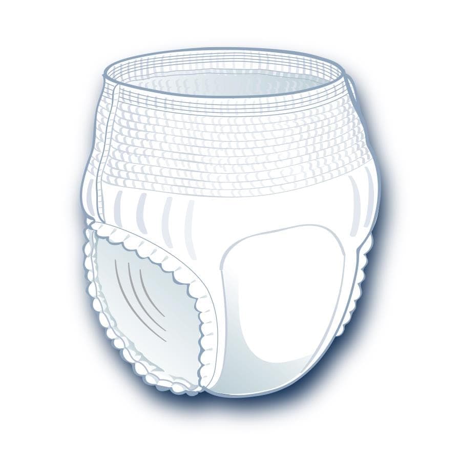 Medline Medline FitRight Extra-Protective Underwear MSC13505AZ