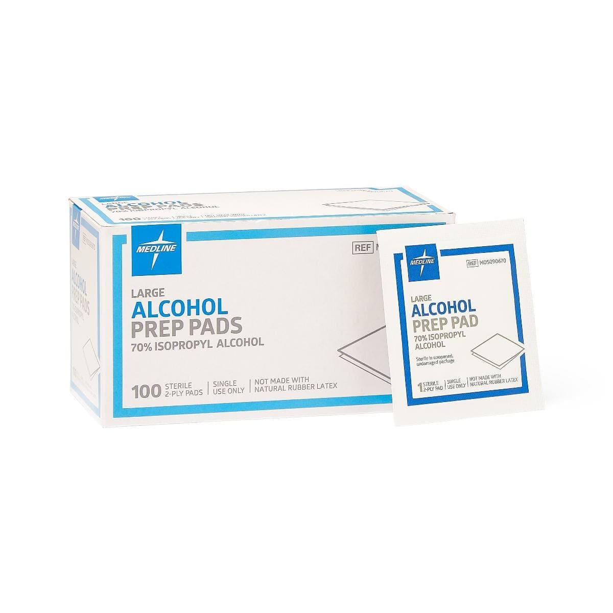 Medline Medline Sterile Alcohol Prep Pads MDS090670