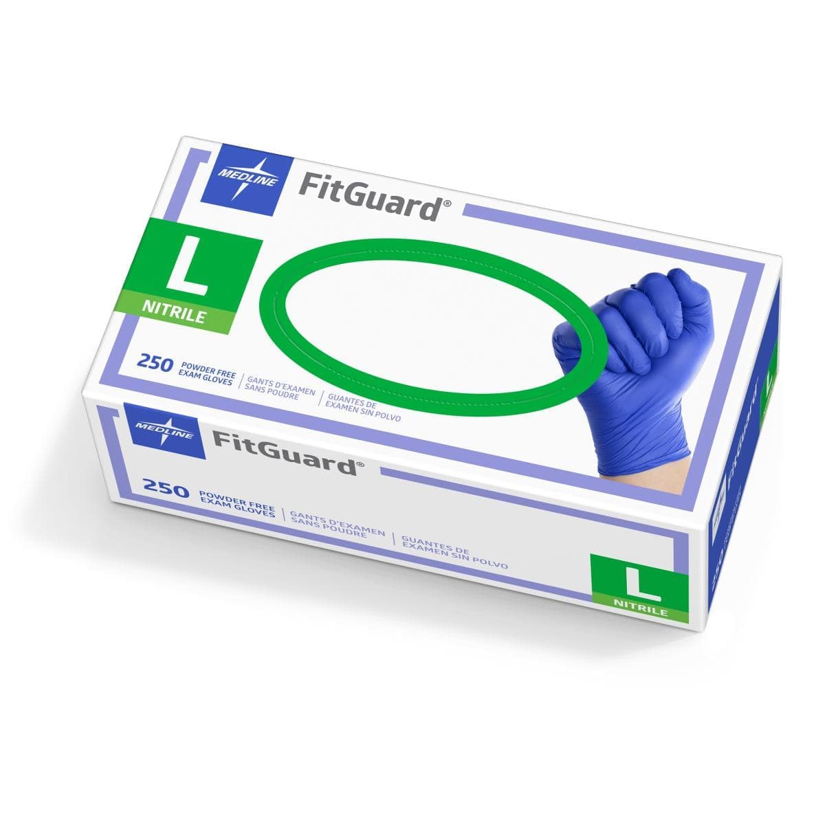 Medline Medline FitGuard Nitrile Exam Gloves FG2503