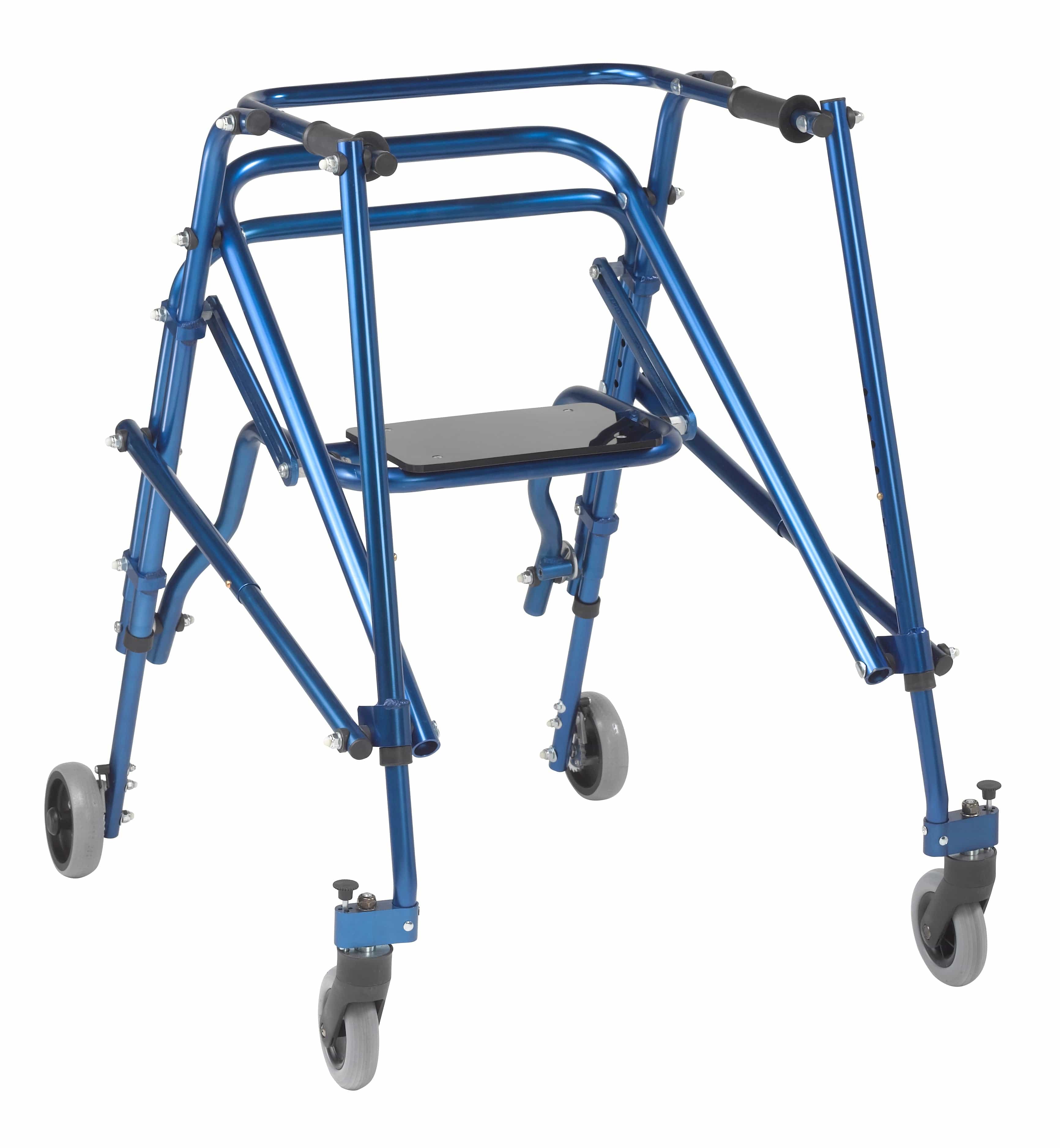 Drive Medical Drive Medical Nimbo 2G Lightweight Posterior Walker with Seat ka4200s-2gkb