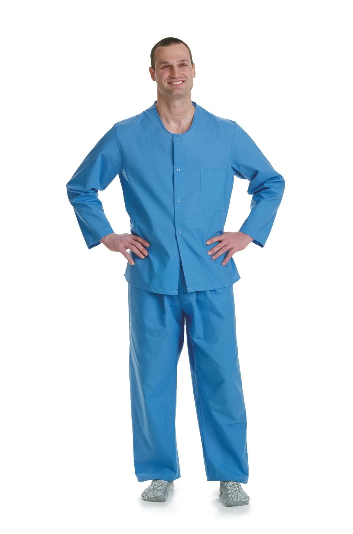 Medline Medline Patient Pajamas MDTTP4S04BLU