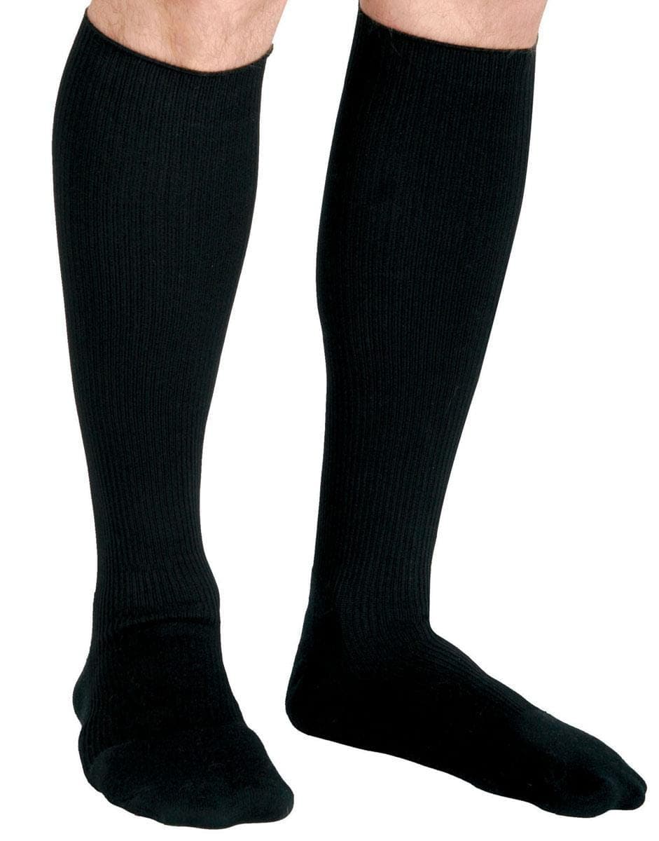 Medline Medline CURAD Knee 8-15mmHg Compression Socks MDS1717CBH