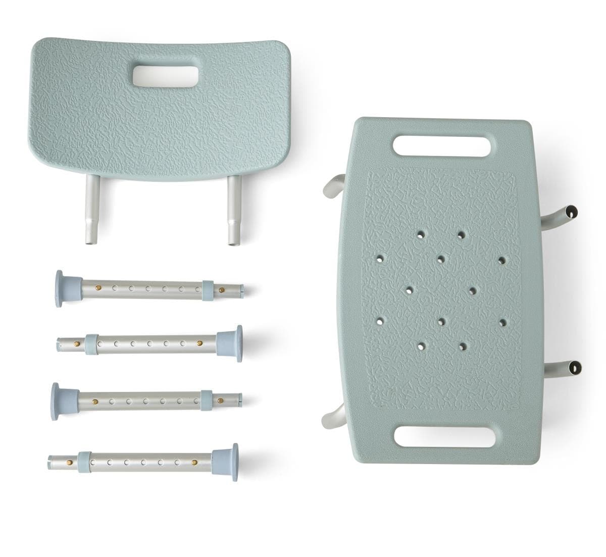 Medline Medline Shower Chairs with Backs and Microban MDS89745KDMBH