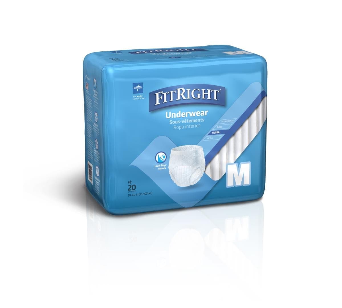 Medline Medline FitRight Ultra Adult Incontinence Underwear FIT23005AZ