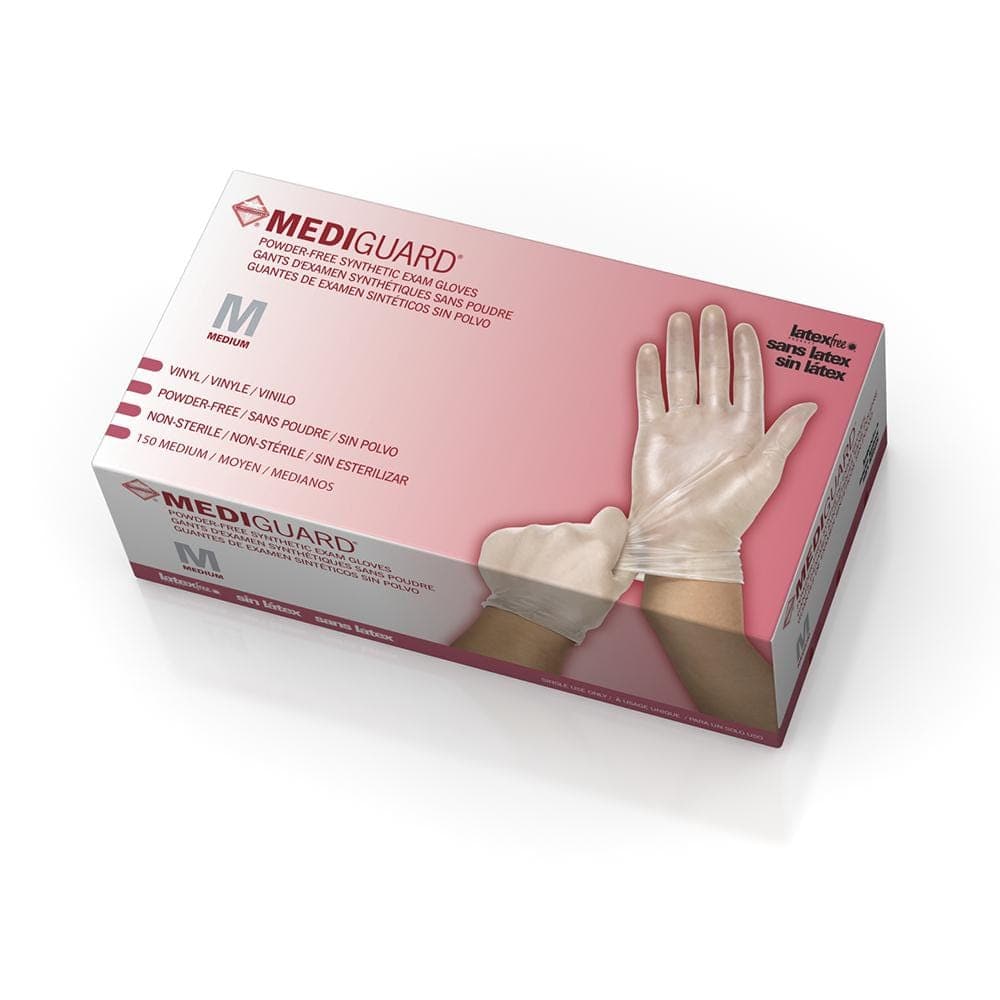 Medline Medline MediGuard Vinyl Synthetic Exam Gloves - CA Only 6MSV512