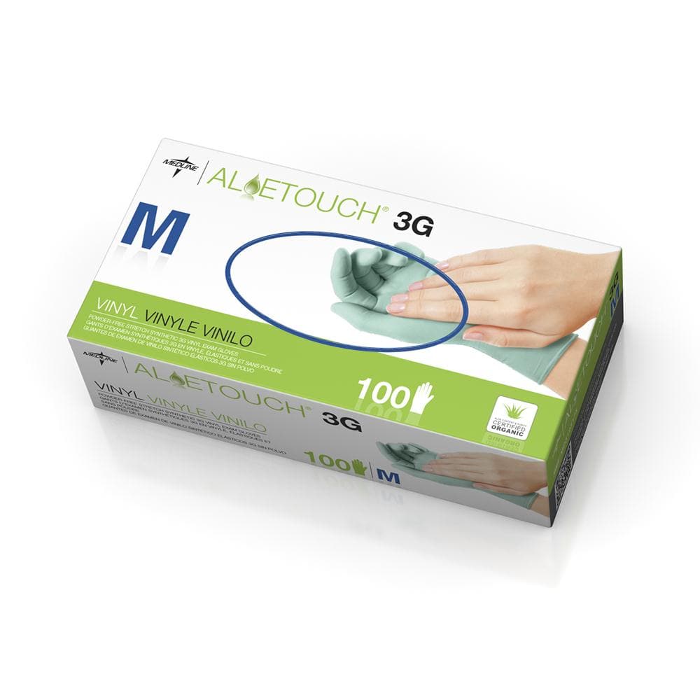 Medline Medline AloeTouch 3G Synthetic Exam Gloves - CA Only 6MDS195175