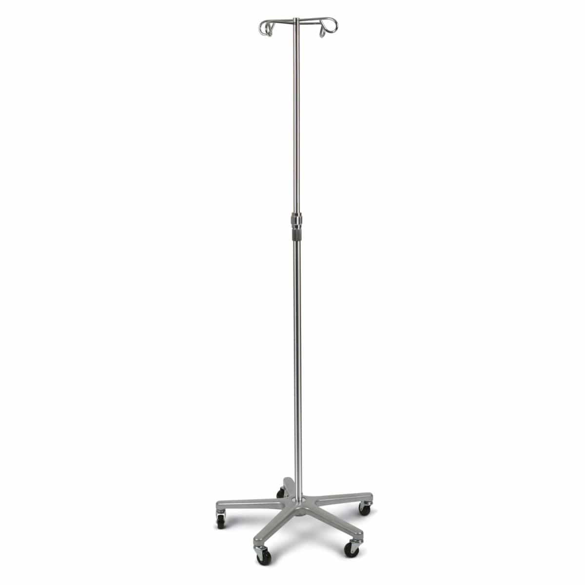 Medline Medline Aluminum Deluxe Five Leg IV Pole MDS80494