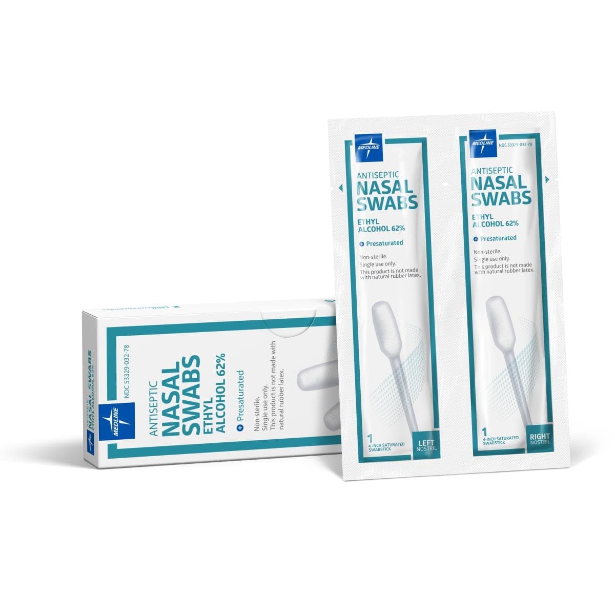 Medline ALC Nasal Antiseptic Swabs