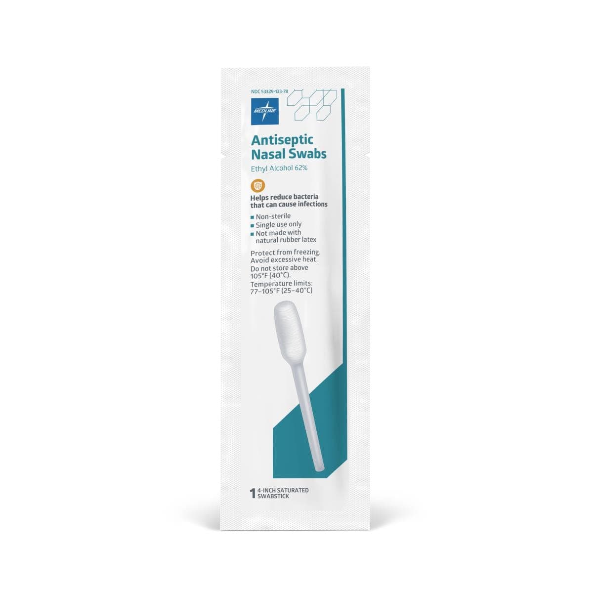 Medline ALC Nasal Antiseptic Swabs