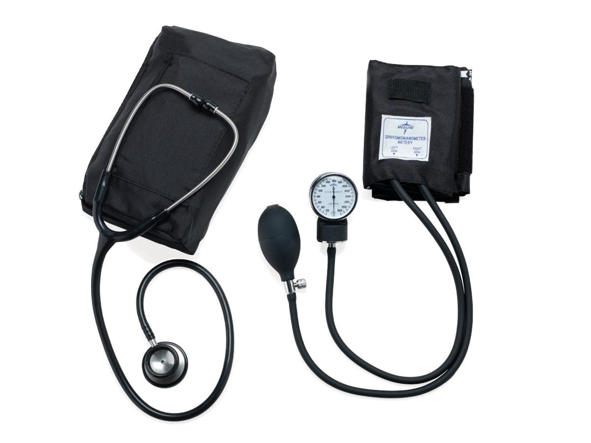 Medline Medline Premium Compli-Mates Kit with Stainless Steel Stethoscope MDS9140