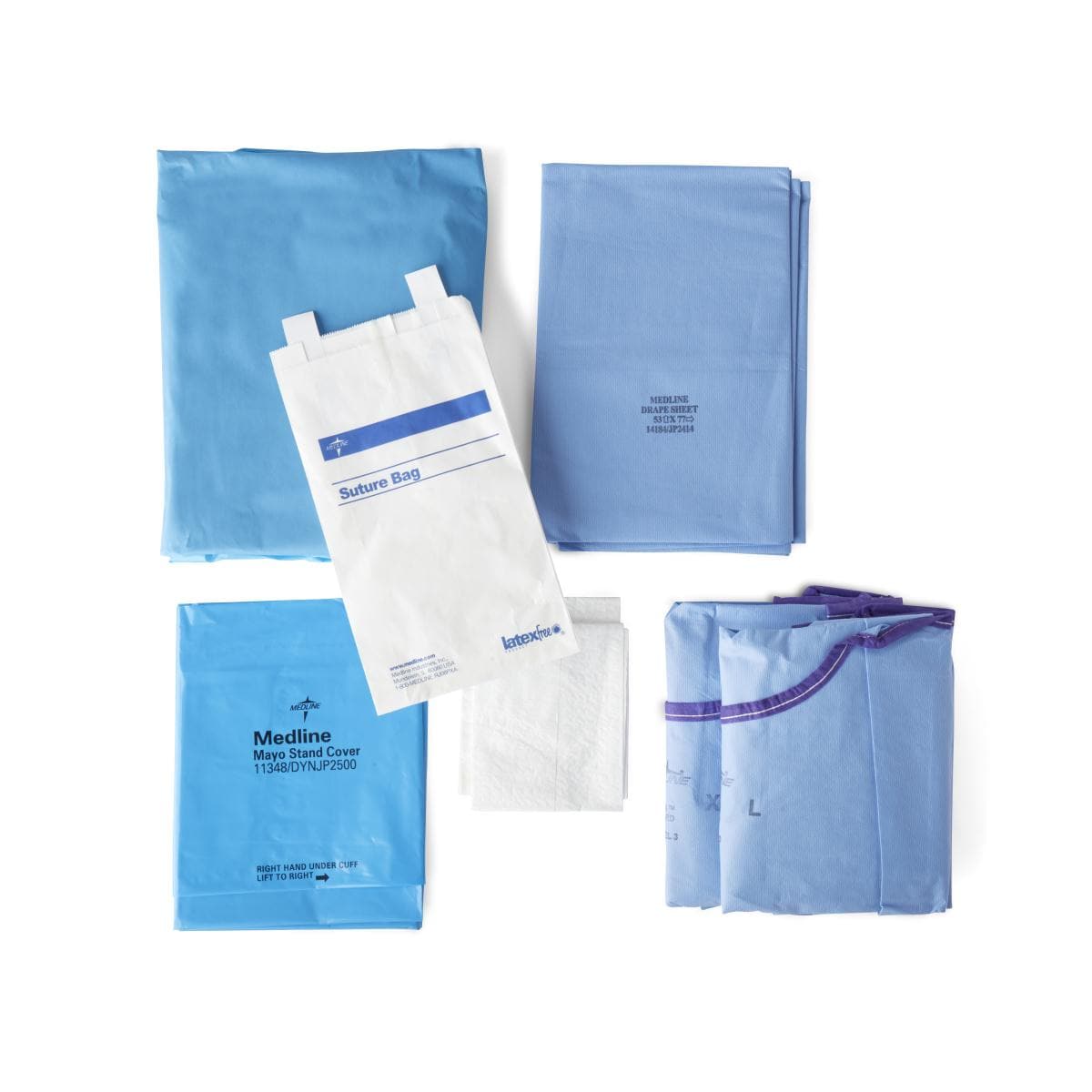 Medline Medline Sterile Basic Surgical Pack VI, Sirus DYNJP1025S