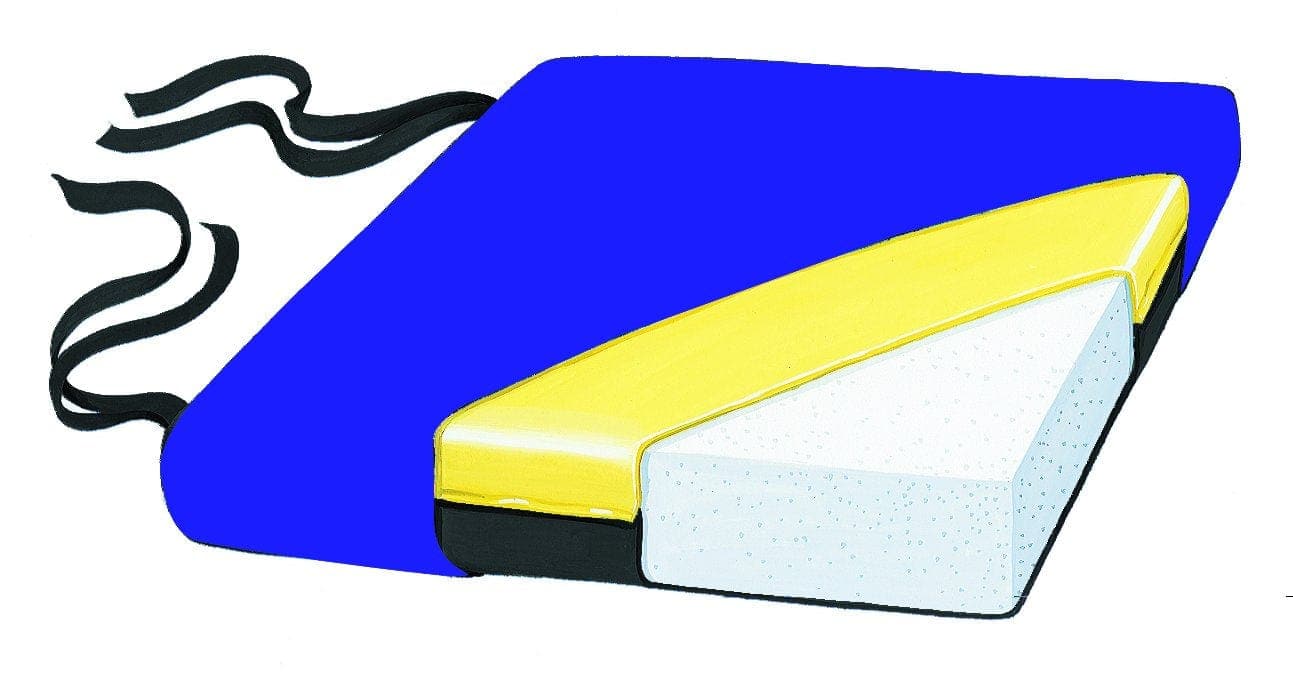 SkilCare SkilCare Comfort Foam 18" Two Color Vinyl Cushion, 2"H 753230