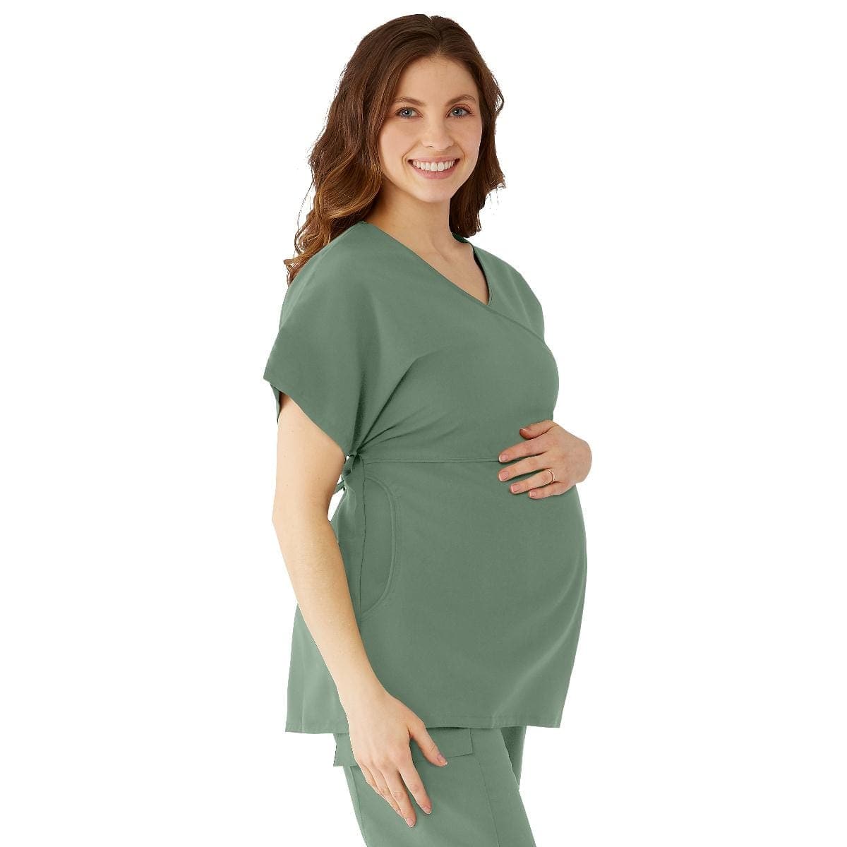 Medline Medline Charlotte ave Women's Maternity Scrub Tops 5568OLVL