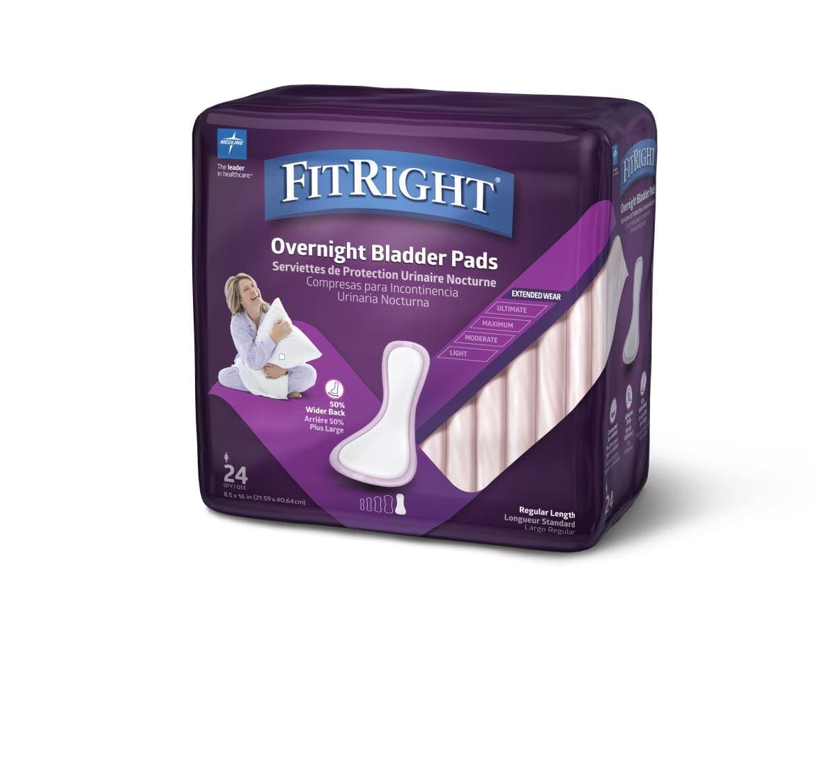 Medline Medline FitRight Bladder Control Pads FBC1100