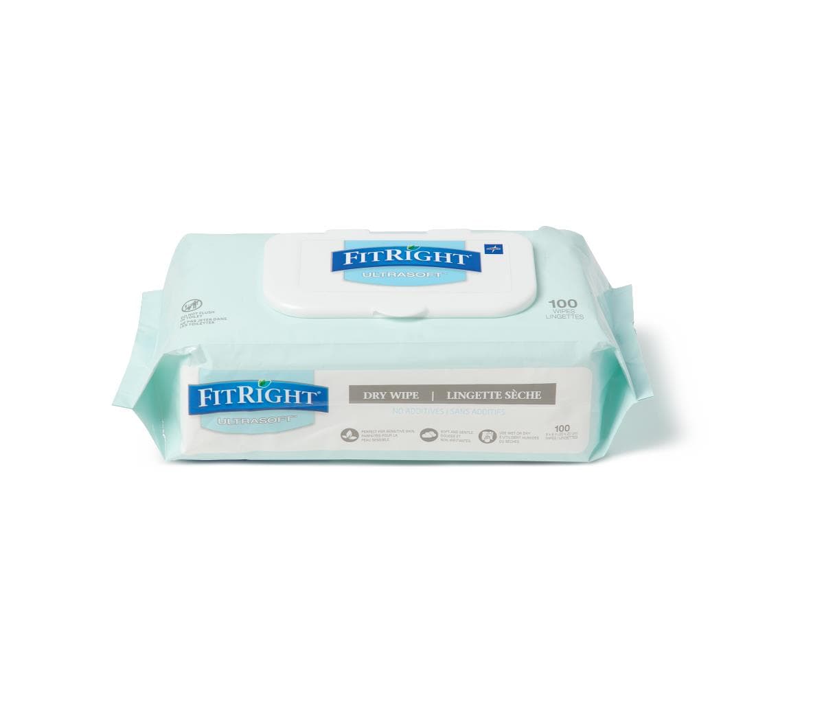 Medline Medline FitRight Dry Wipes FRDW263854Z