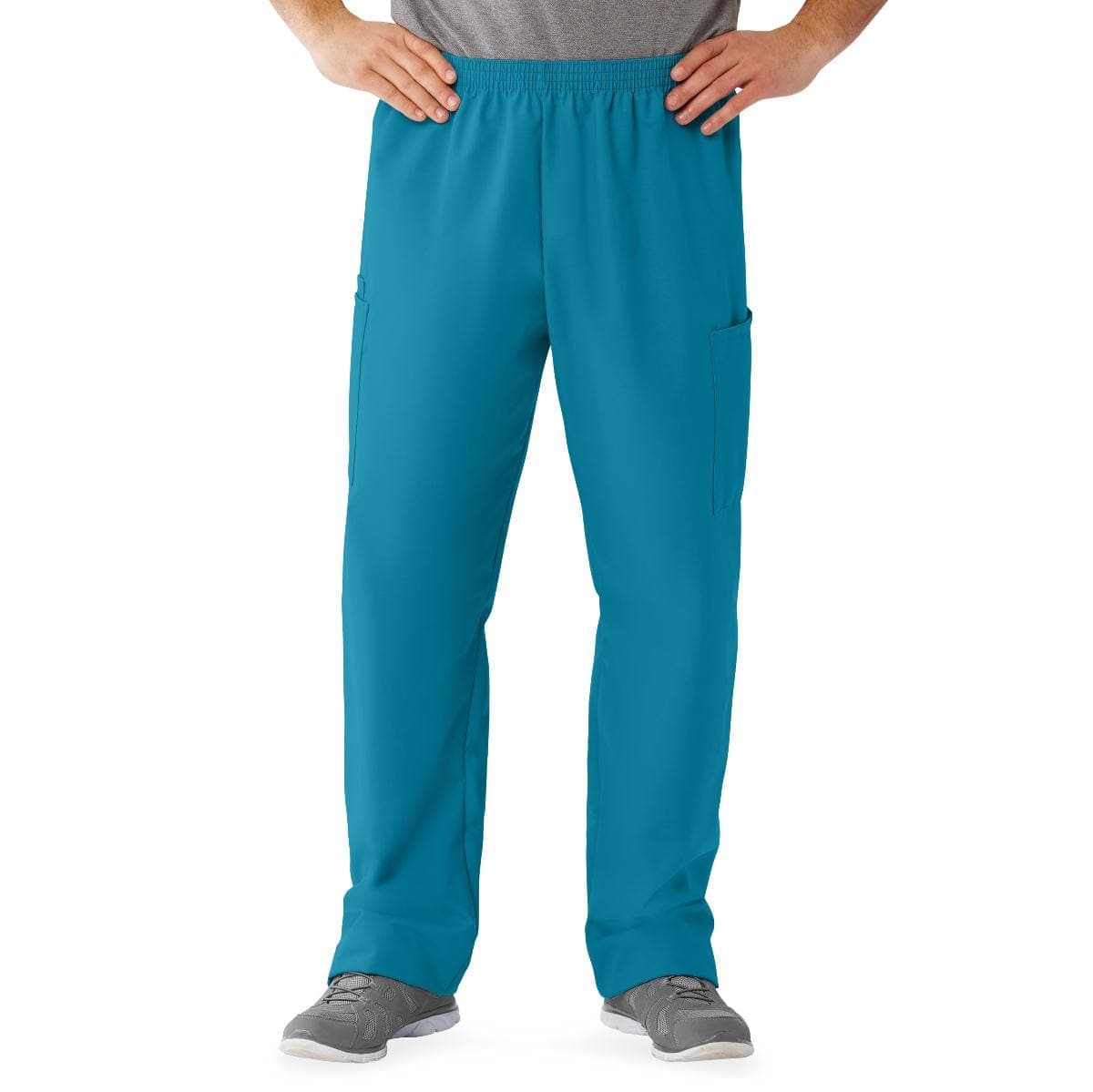 Medline Medline AngelStat Unisex Cargo Scrub Pants with Elastic Waist 674NBTXXXLL