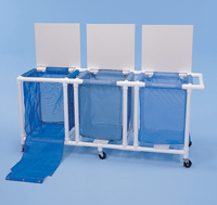 Healthline Jumbo Triple 55 Gallon Hamper