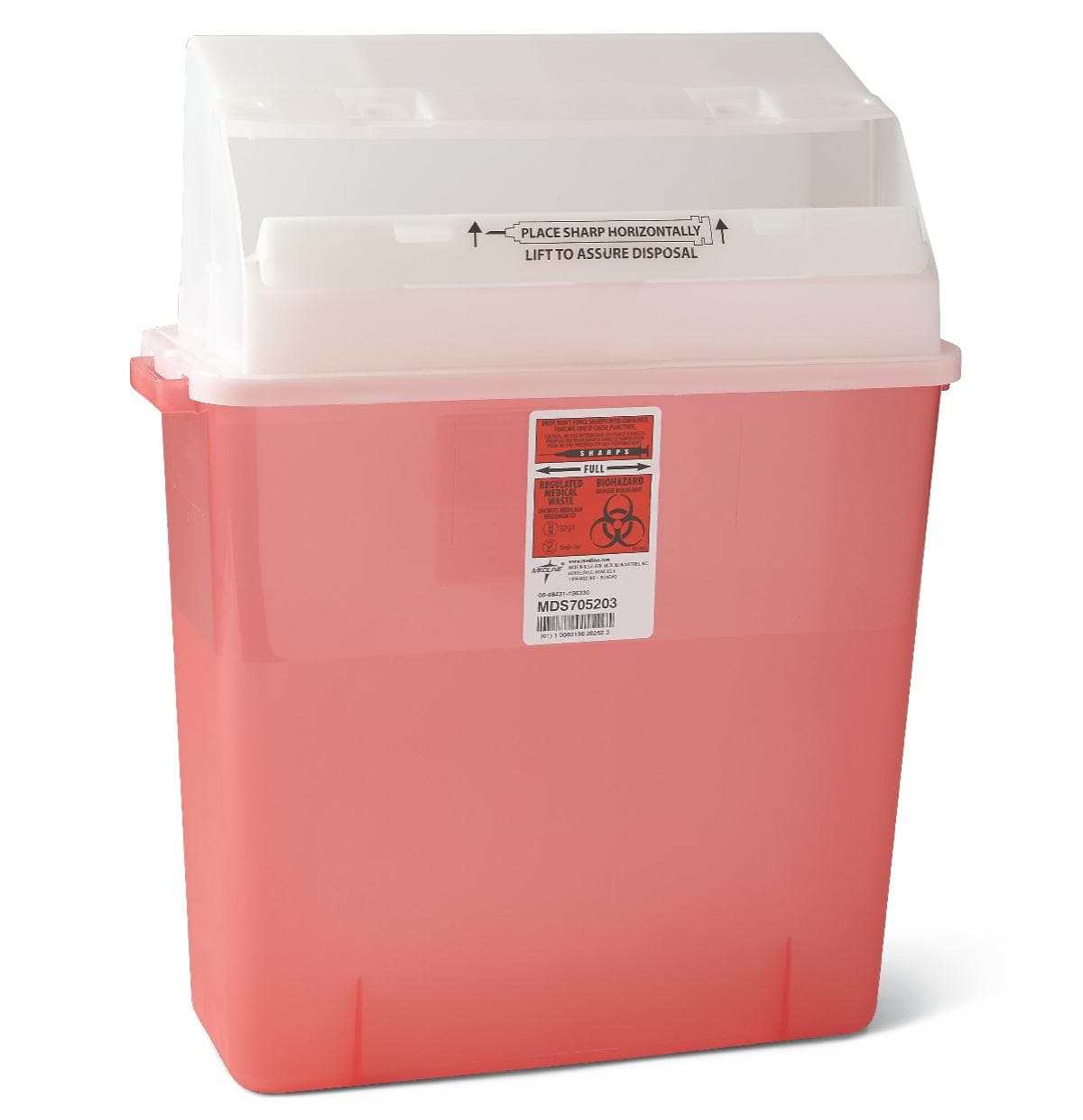 Medline Medline Biohazard Patient Room Sharps Disposal Containers MDS705203