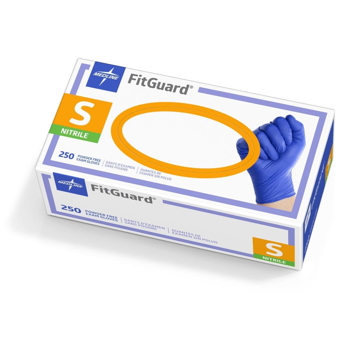 Medline Medline FitGuard Nitrile Exam Gloves FG2501