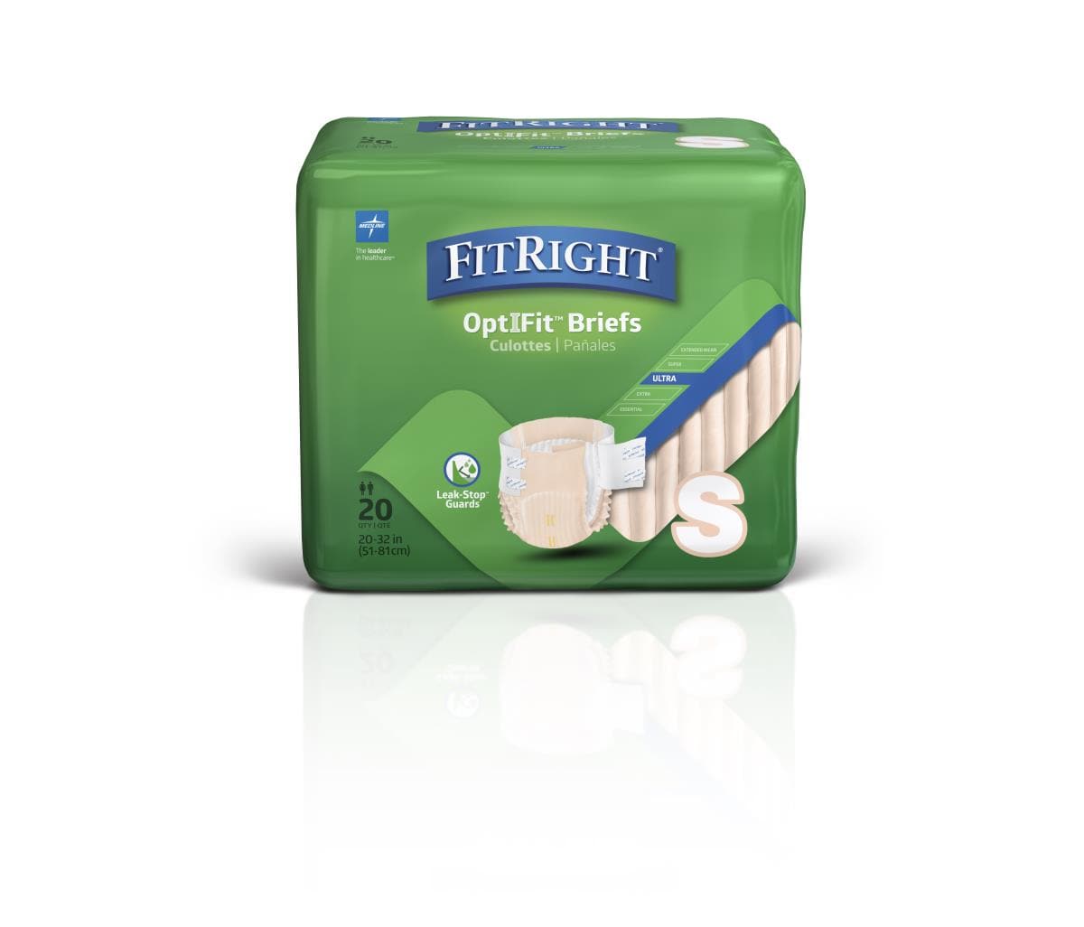 Medline Medline FitRight Ultra Incontinence Briefs FITULTRASM