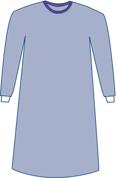 Medline Medline Sterile Nonreinforced Sirus Surgical Gowns with Set-In Sleeves DYNJP2004SH