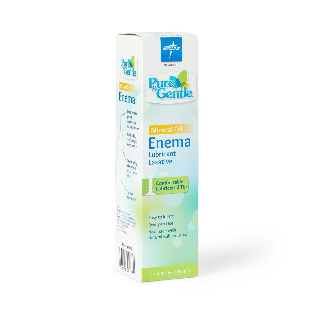 Medline Medline Pure & Gentle Disposable Mineral Oil Enema CUR095010H