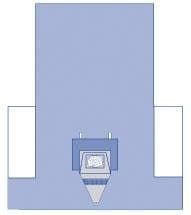 Medline Medline Craniotomy T Surgical Drape with Pouch DYNJP10040H